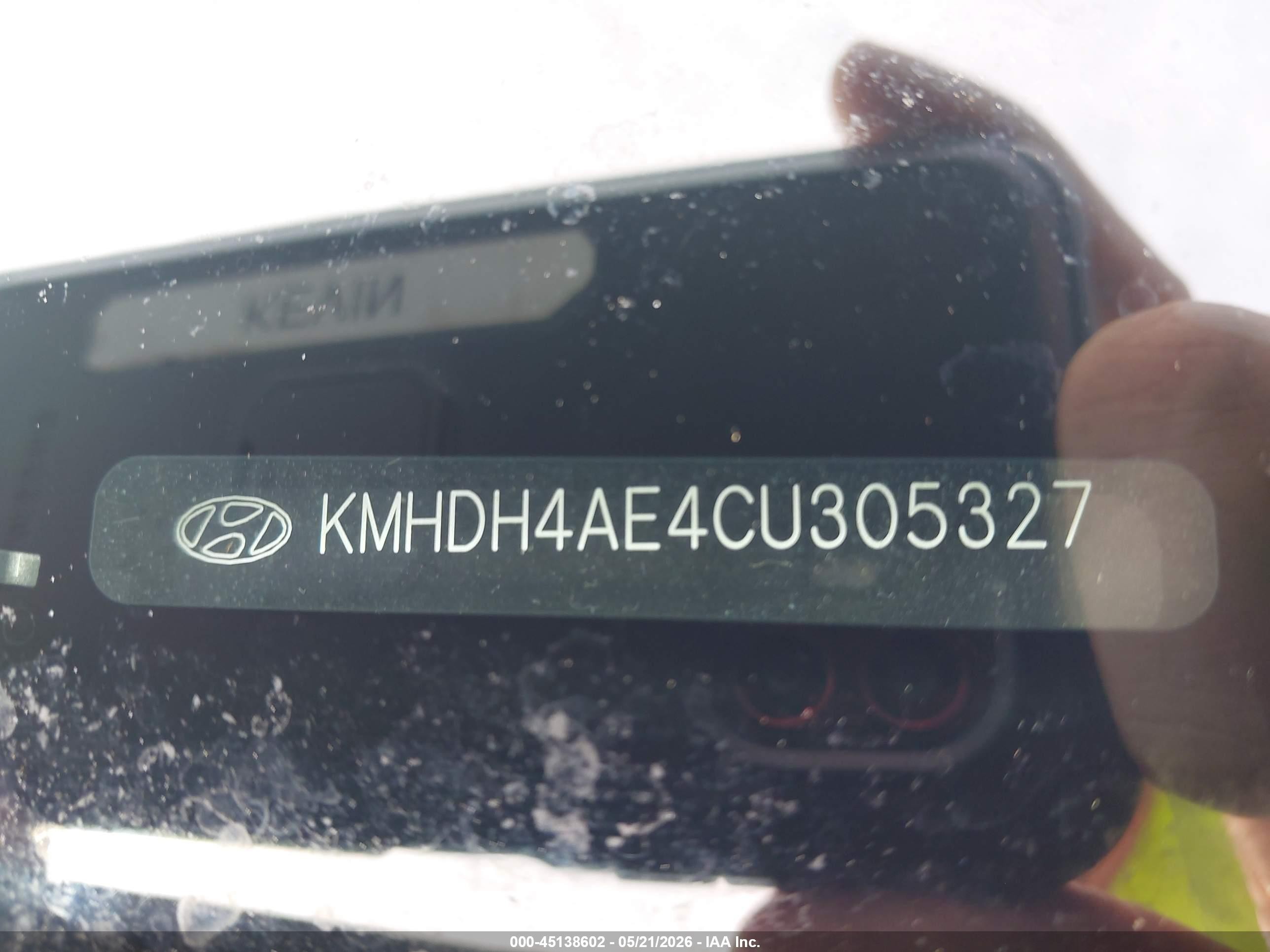 2012 Hyundai Elantra Limited (ulsan Plant) Silver vin: KMHDH4AE4CU305327