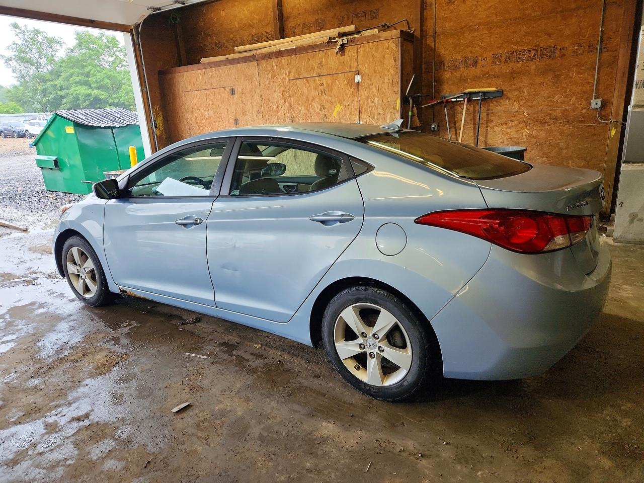 2012 Hyundai Elantra Blue vin: KMHDH4AE4CU306347
