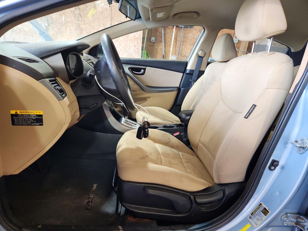 2012 Hyundai Elantra Blue vin: KMHDH4AE4CU306347