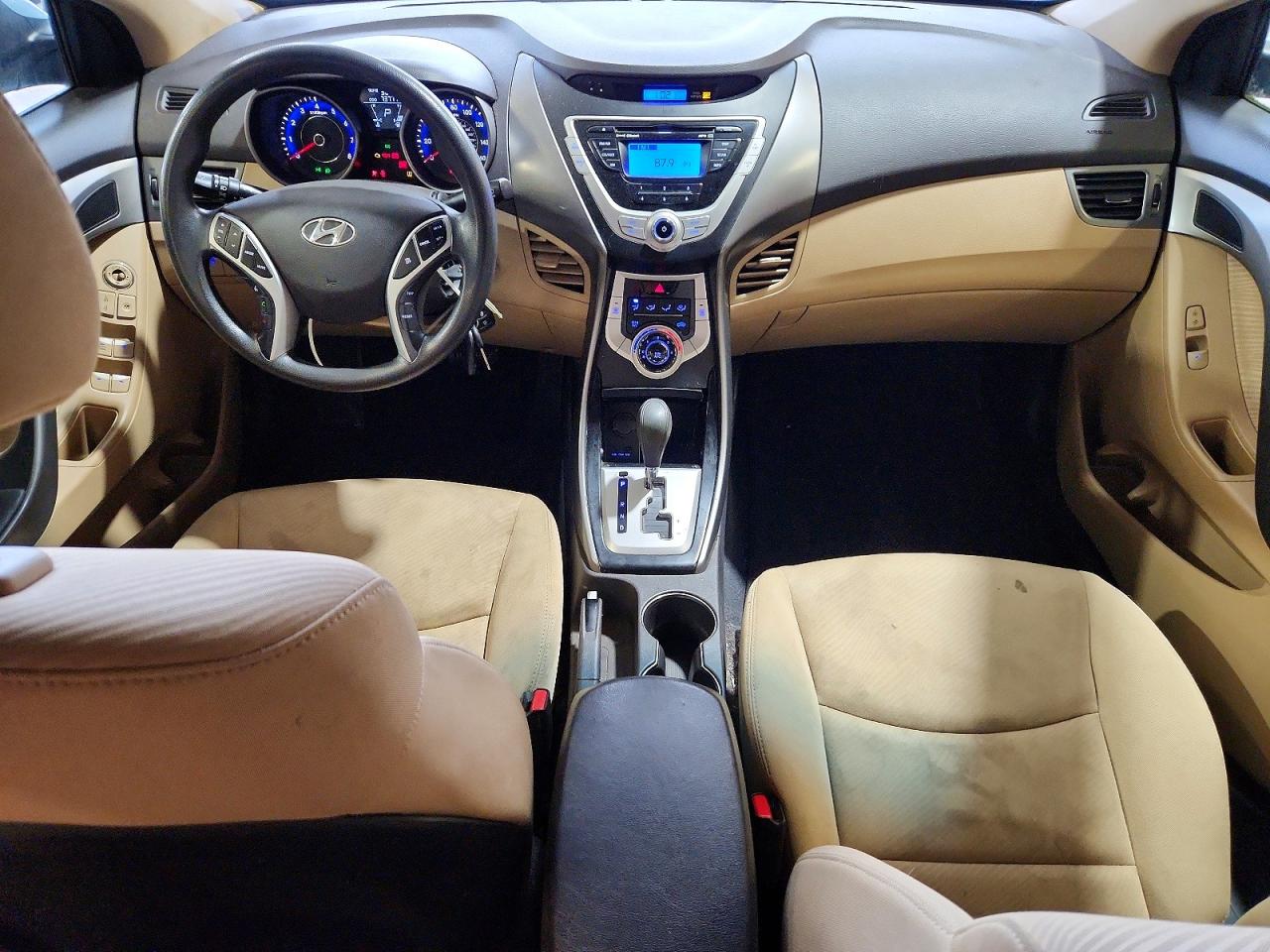 2012 Hyundai Elantra Blue vin: KMHDH4AE4CU306347