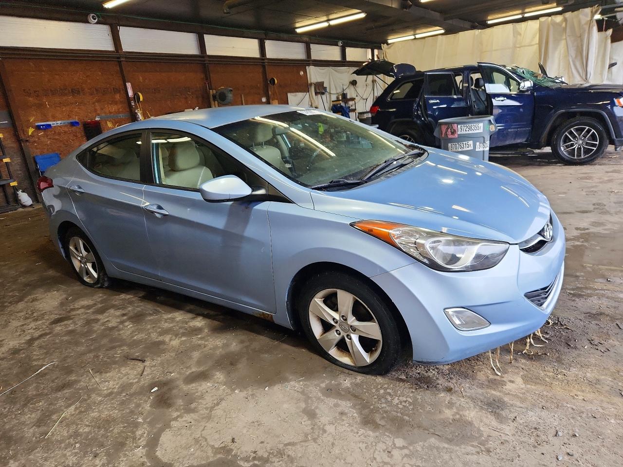 2012 Hyundai Elantra Blue vin: KMHDH4AE4CU306347