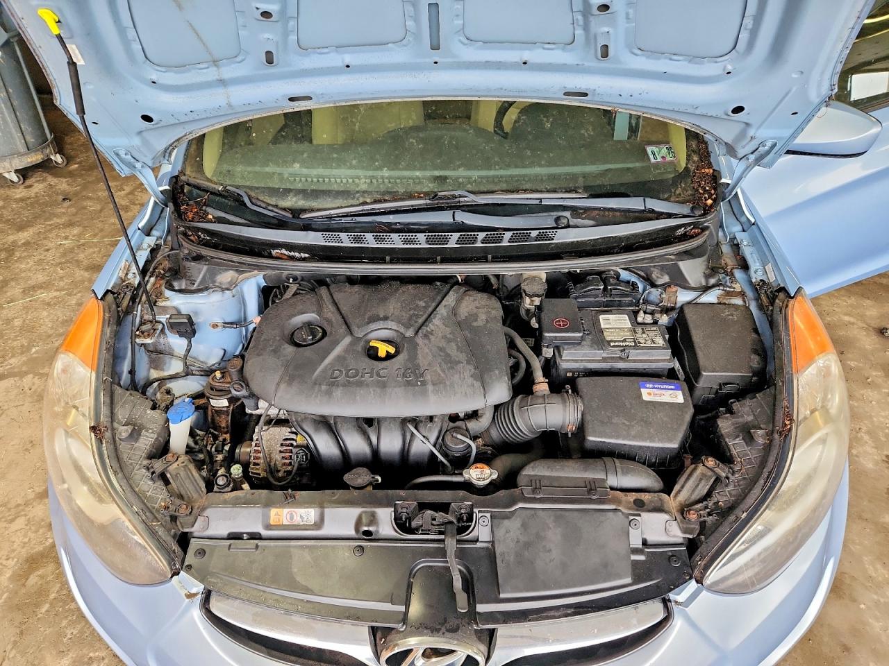 2012 Hyundai Elantra Blue vin: KMHDH4AE4CU306347