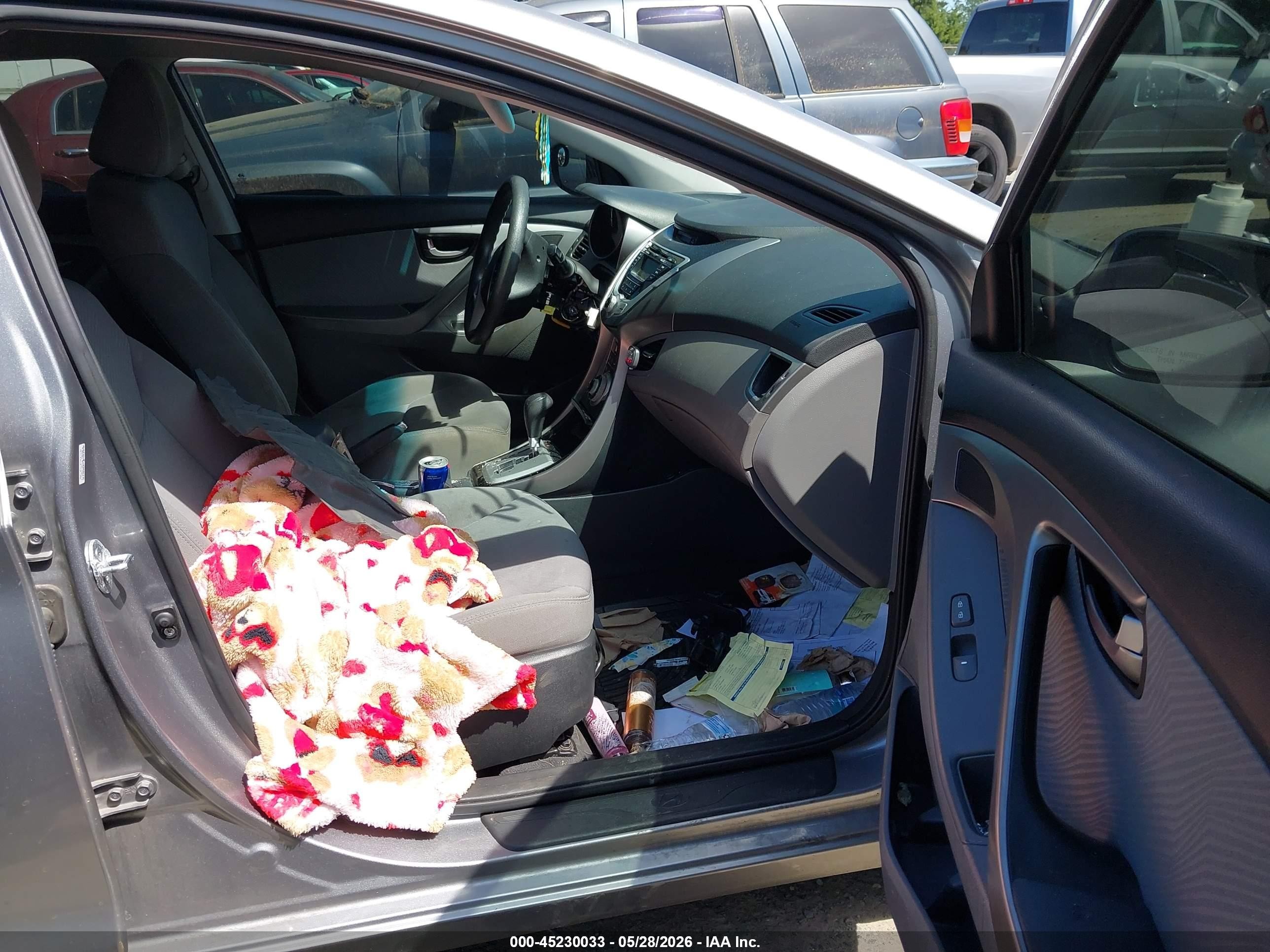2012 Hyundai Elantra Gls (ulsan Plant) Silver vin: KMHDH4AE4CU308793