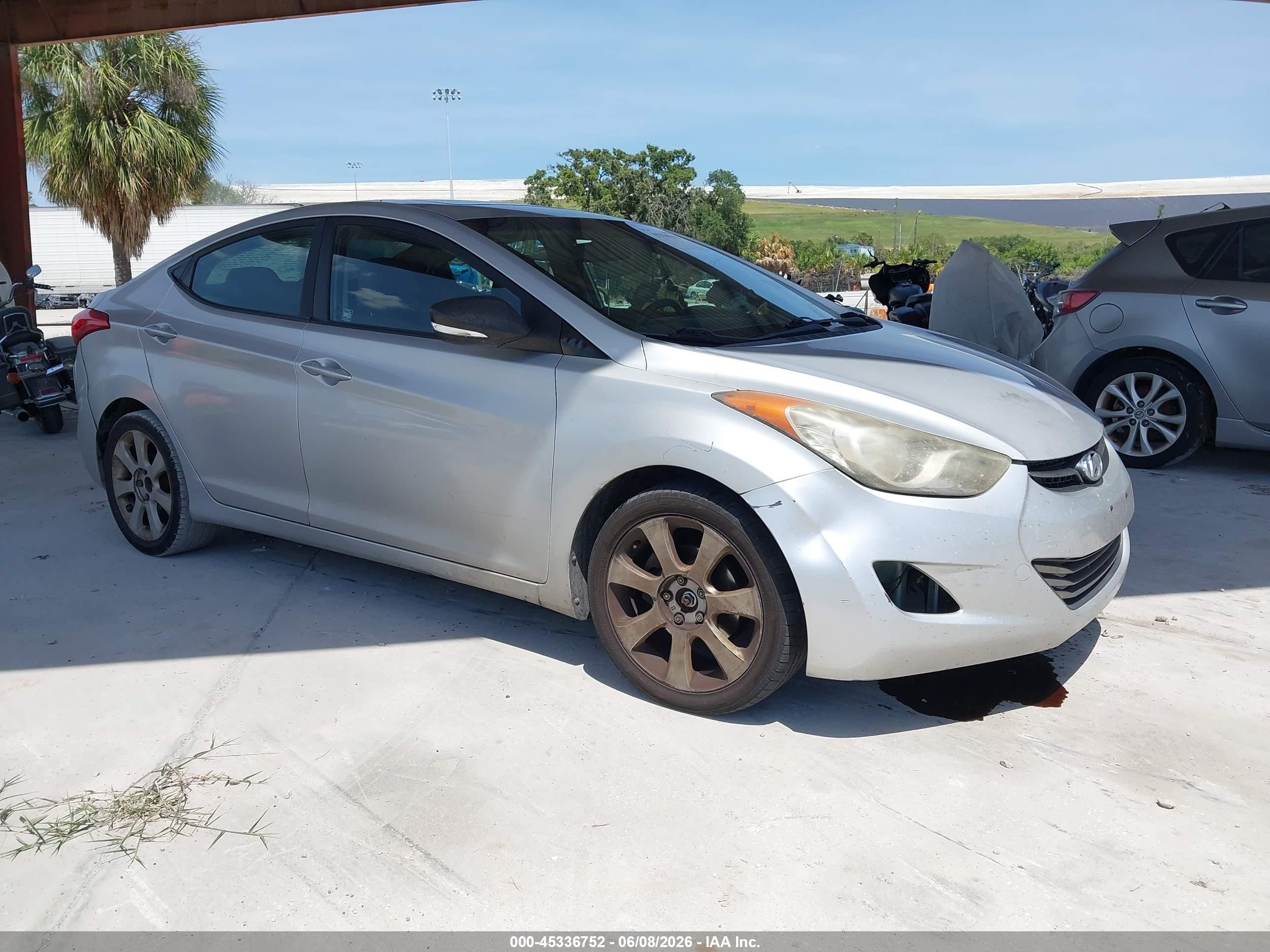 2012 Hyundai Elantra Limited (ulsan Plant) Silver vin: KMHDH4AE4CU313931