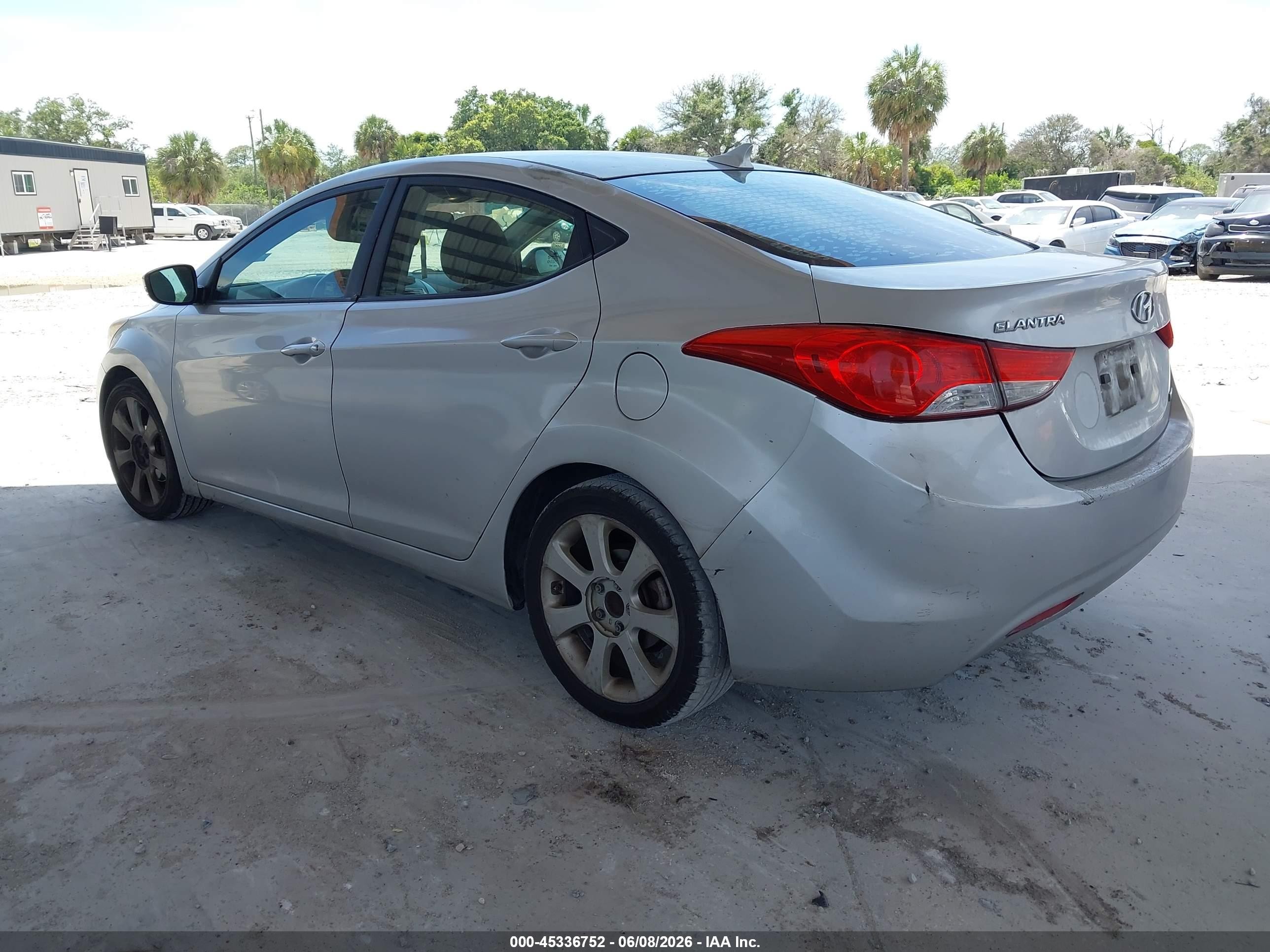 2012 Hyundai Elantra Limited (ulsan Plant) Silver vin: KMHDH4AE4CU313931