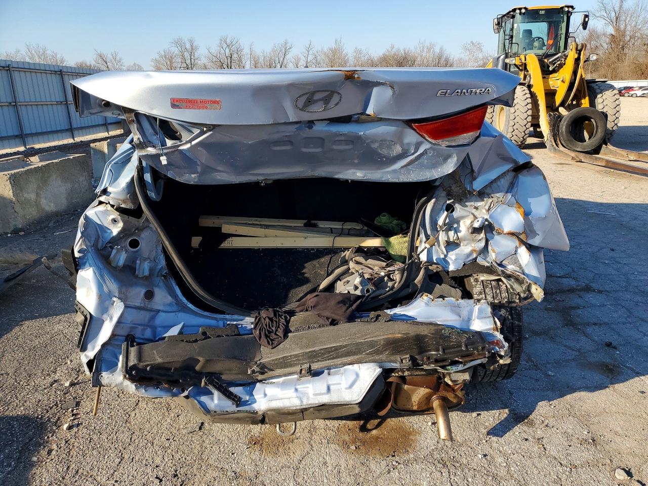 2012 Hyundai Elantra Gls Blue vin: KMHDH4AE4CU314710