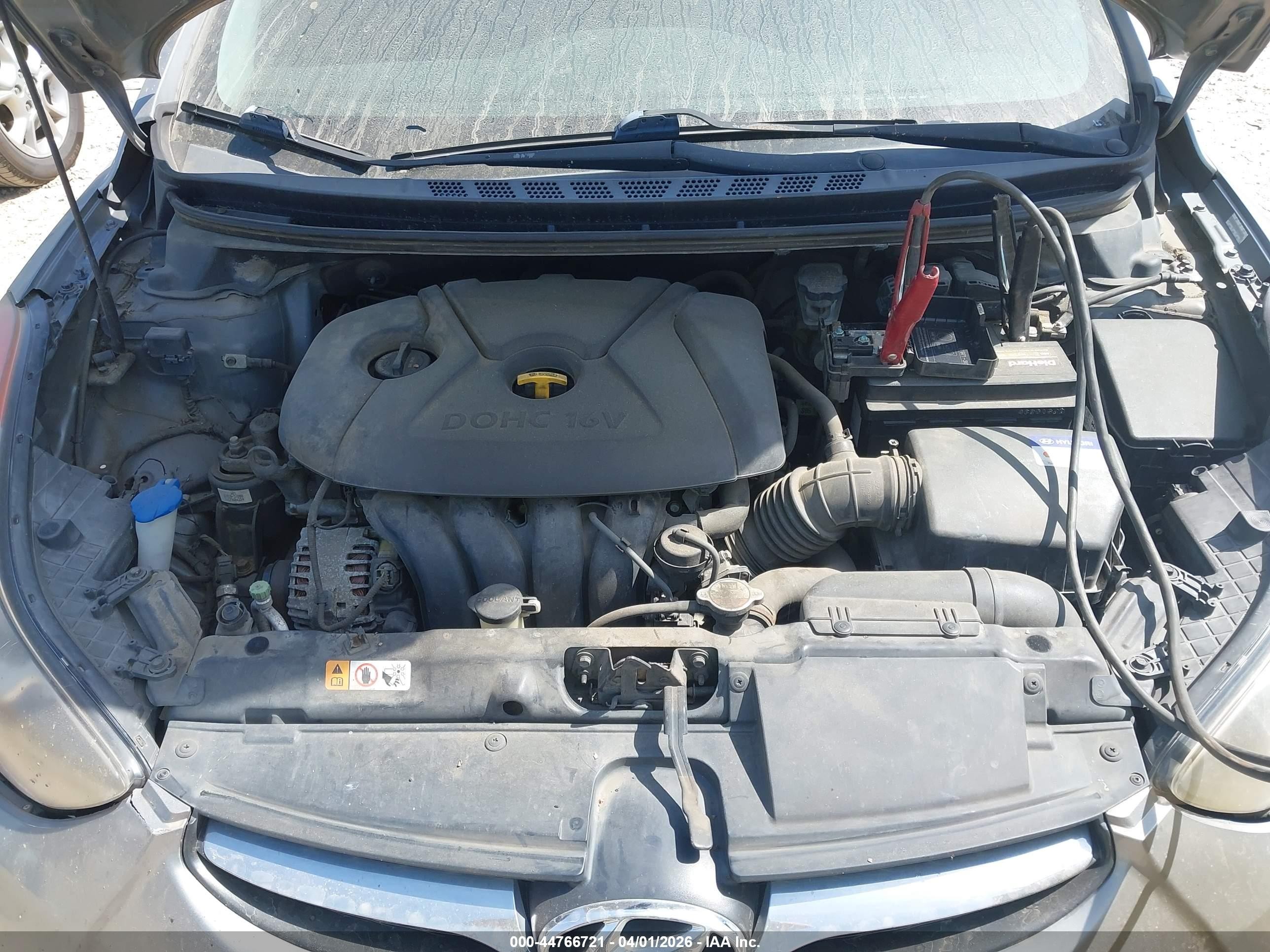 2012 Hyundai Elantra Gls (ulsan Plant) Silver vin: KMHDH4AE4CU318577