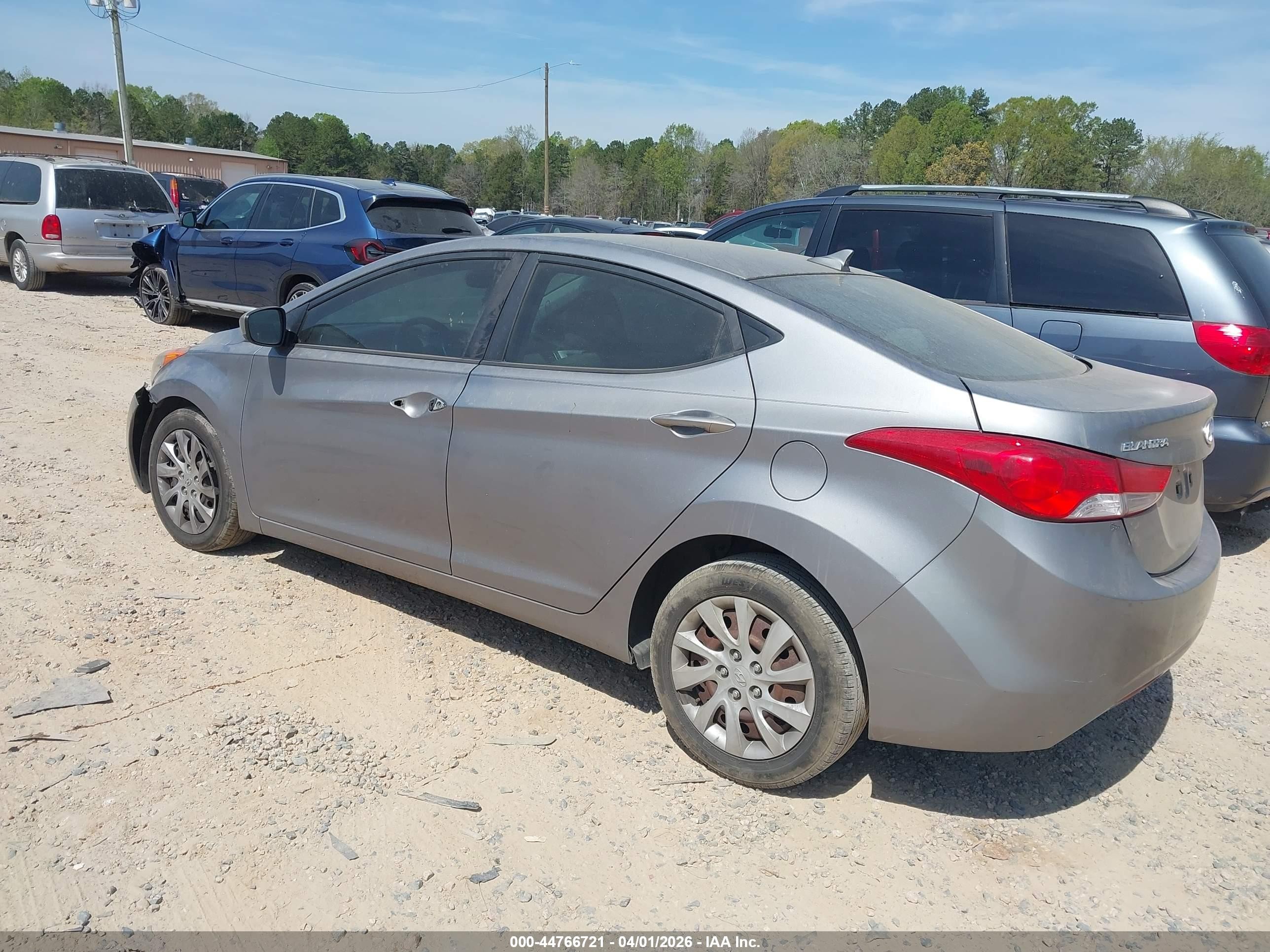 2012 Hyundai Elantra Gls (ulsan Plant) Silver vin: KMHDH4AE4CU318577