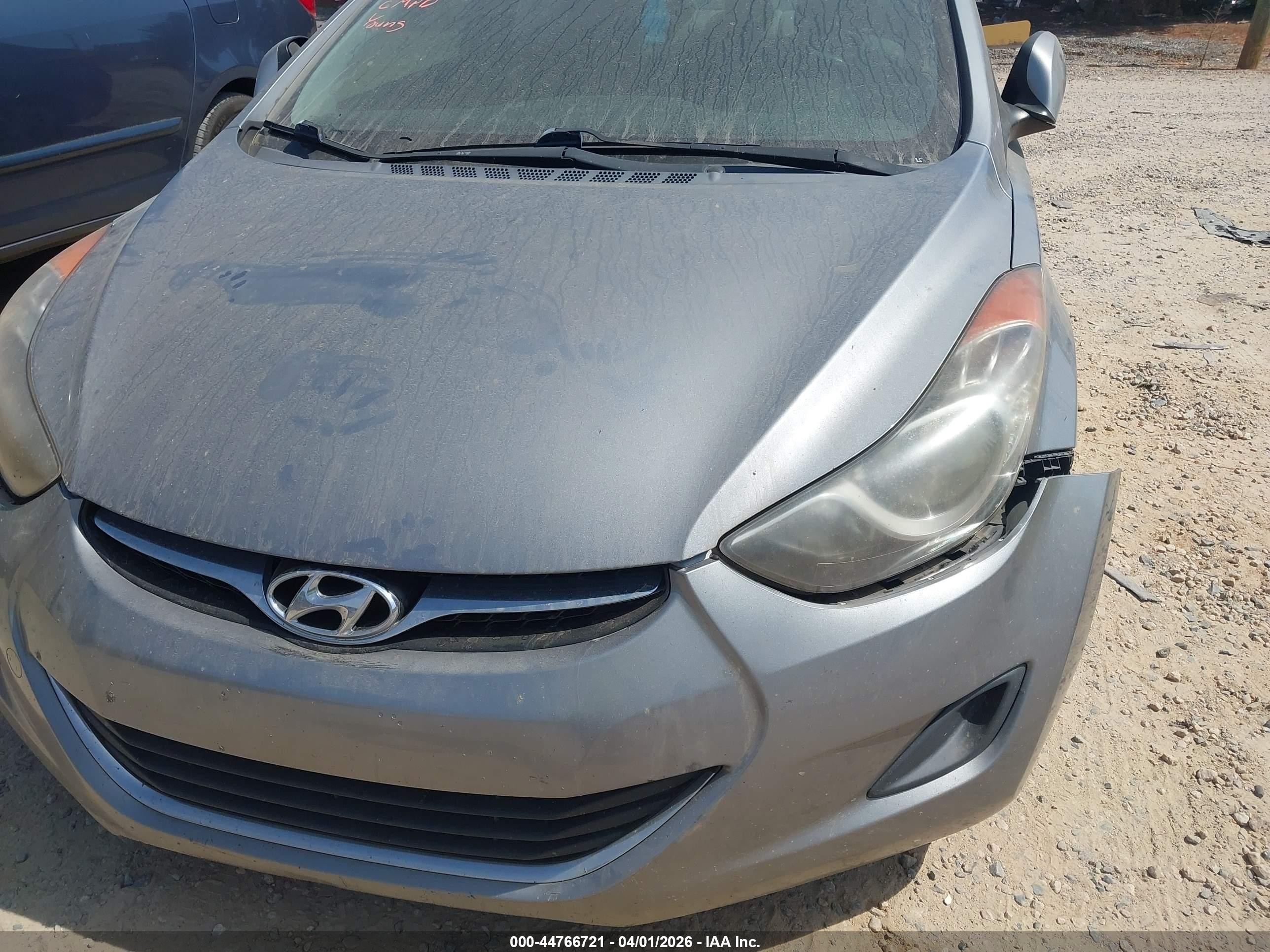 2012 Hyundai Elantra Gls (ulsan Plant) Silver vin: KMHDH4AE4CU318577