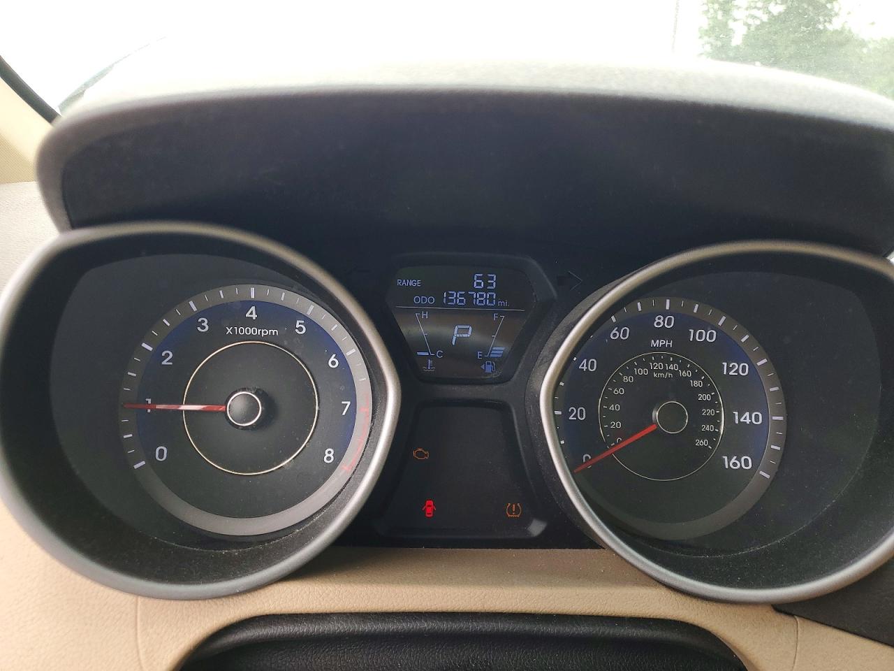 2012 Hyundai Elantra Gls Blue vin: KMHDH4AE4CU321897