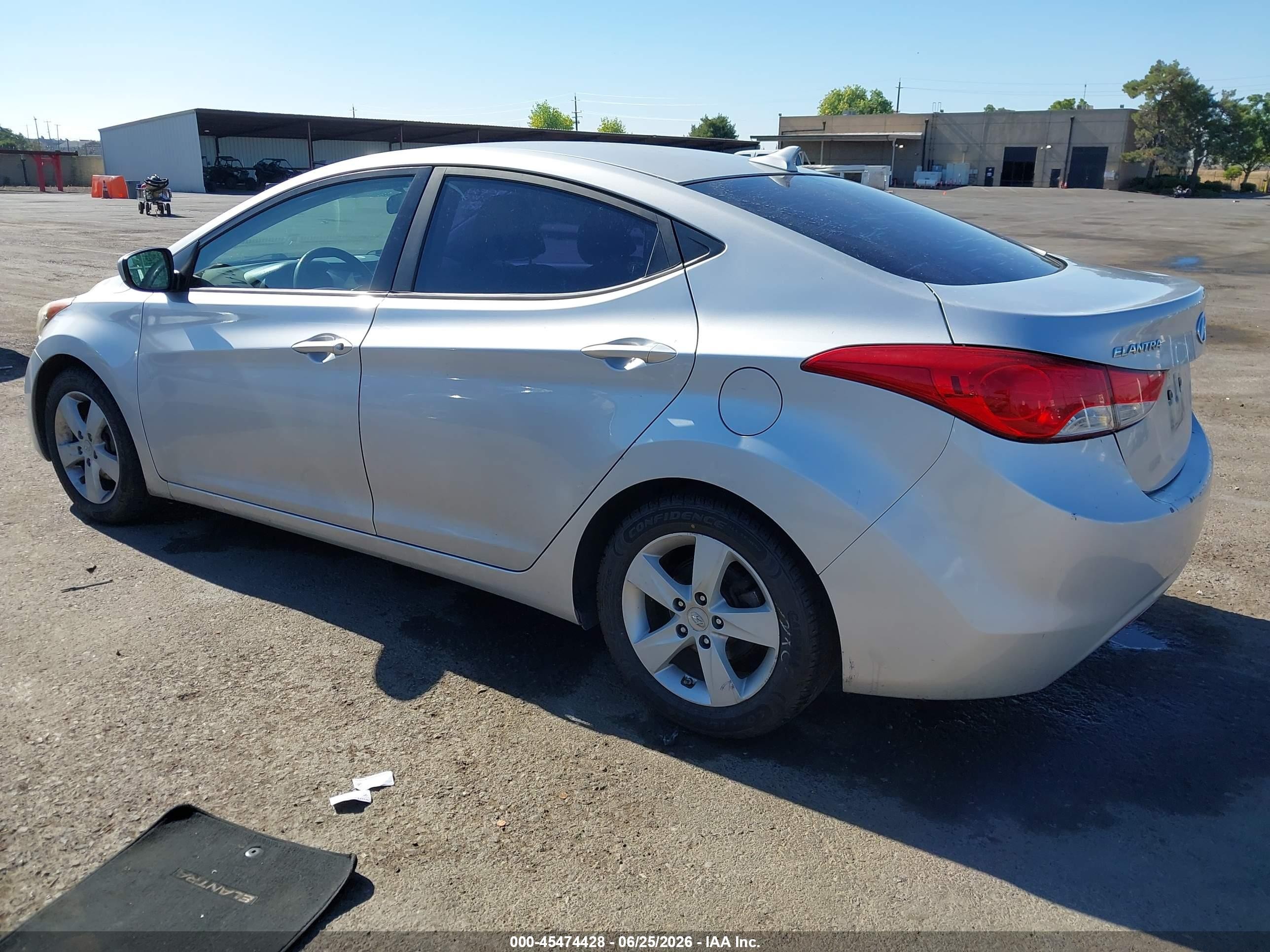 2012 Hyundai Elantra Gls (ulsan Plant) Silver vin: KMHDH4AE4CU337081