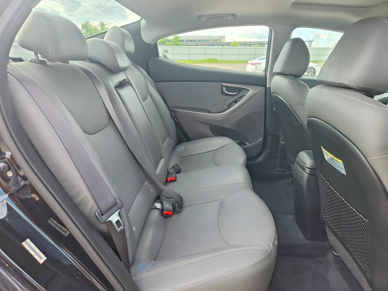 2012 Hyundai Elantra Limited Black vin: KMHDH4AE4CU341180