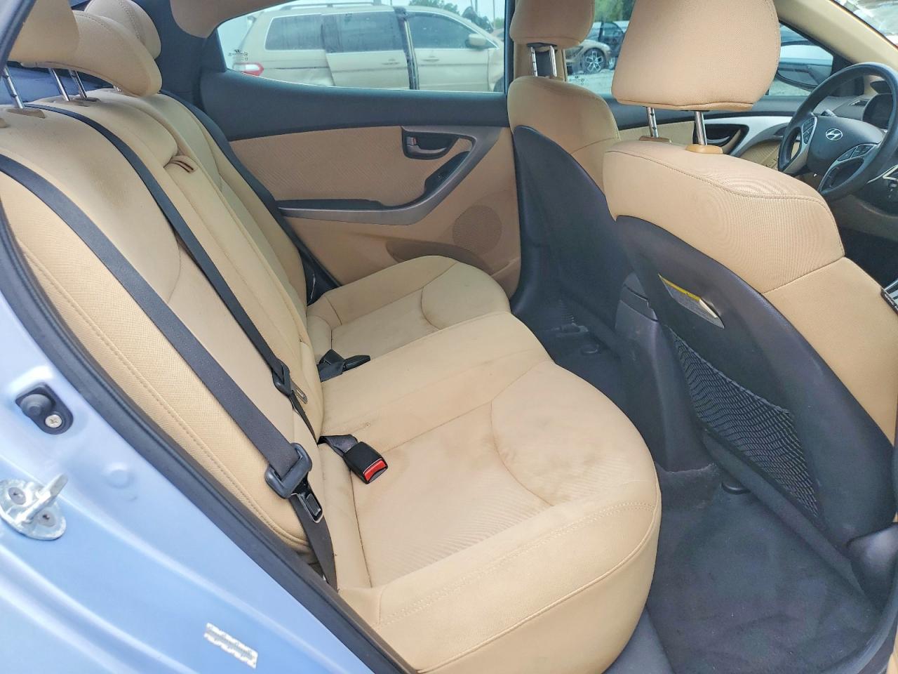 2012 Hyundai Elantra Gls Blue vin: KMHDH4AE4CU344368