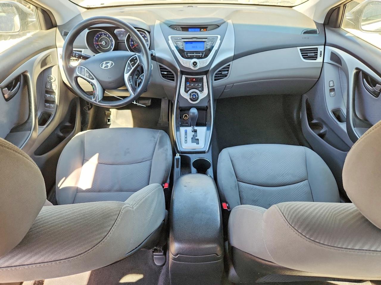 2012 Hyundai Elantra Gls Gray vin: KMHDH4AE4CU357573