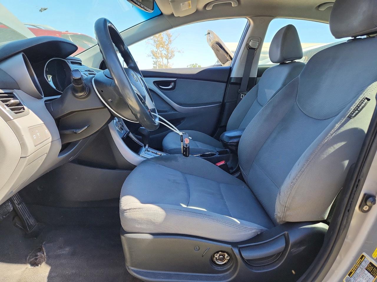 2012 Hyundai Elantra Gls Gray vin: KMHDH4AE4CU357573