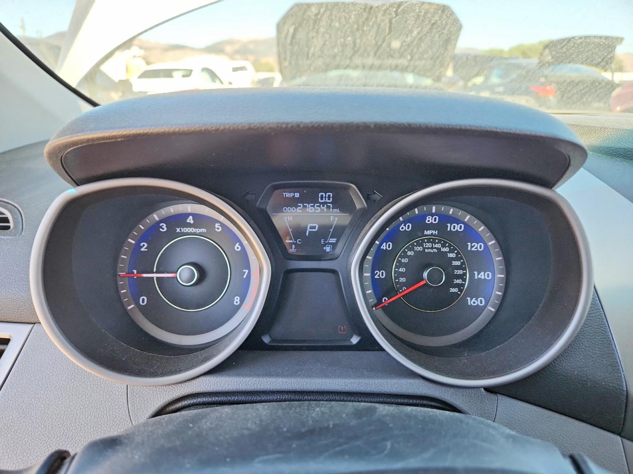 2012 Hyundai Elantra Gls Gray vin: KMHDH4AE4CU357573