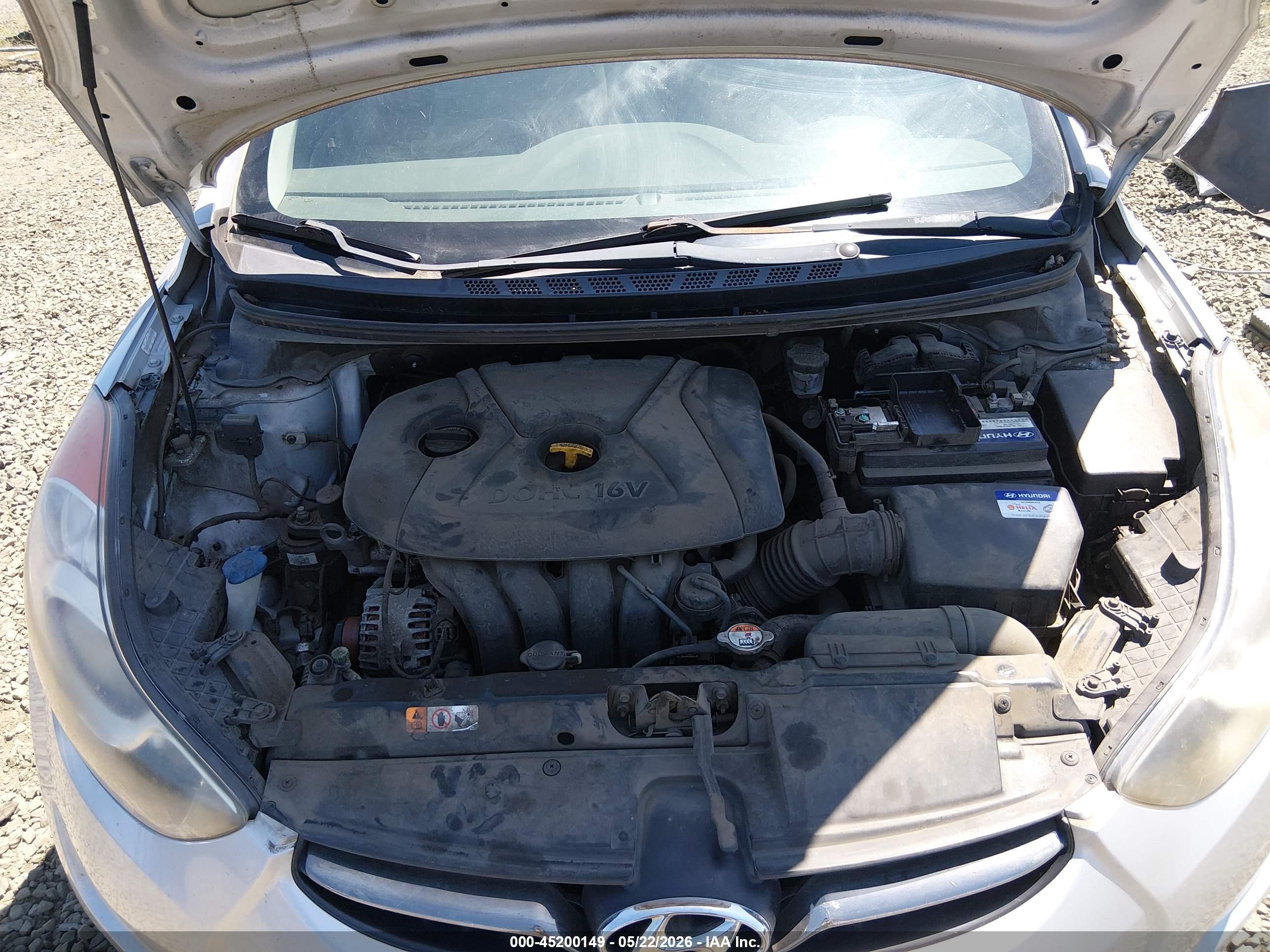 2012 Hyundai Elantra Limited (ulsan Plant) Silver vin: KMHDH4AE4CU367441