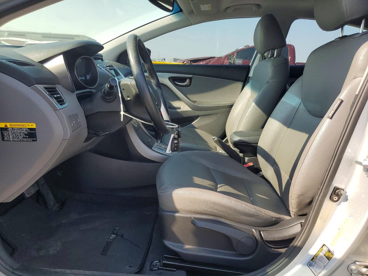 2012 Hyundai Elantra Limited Silver vin: KMHDH4AE4CU373238