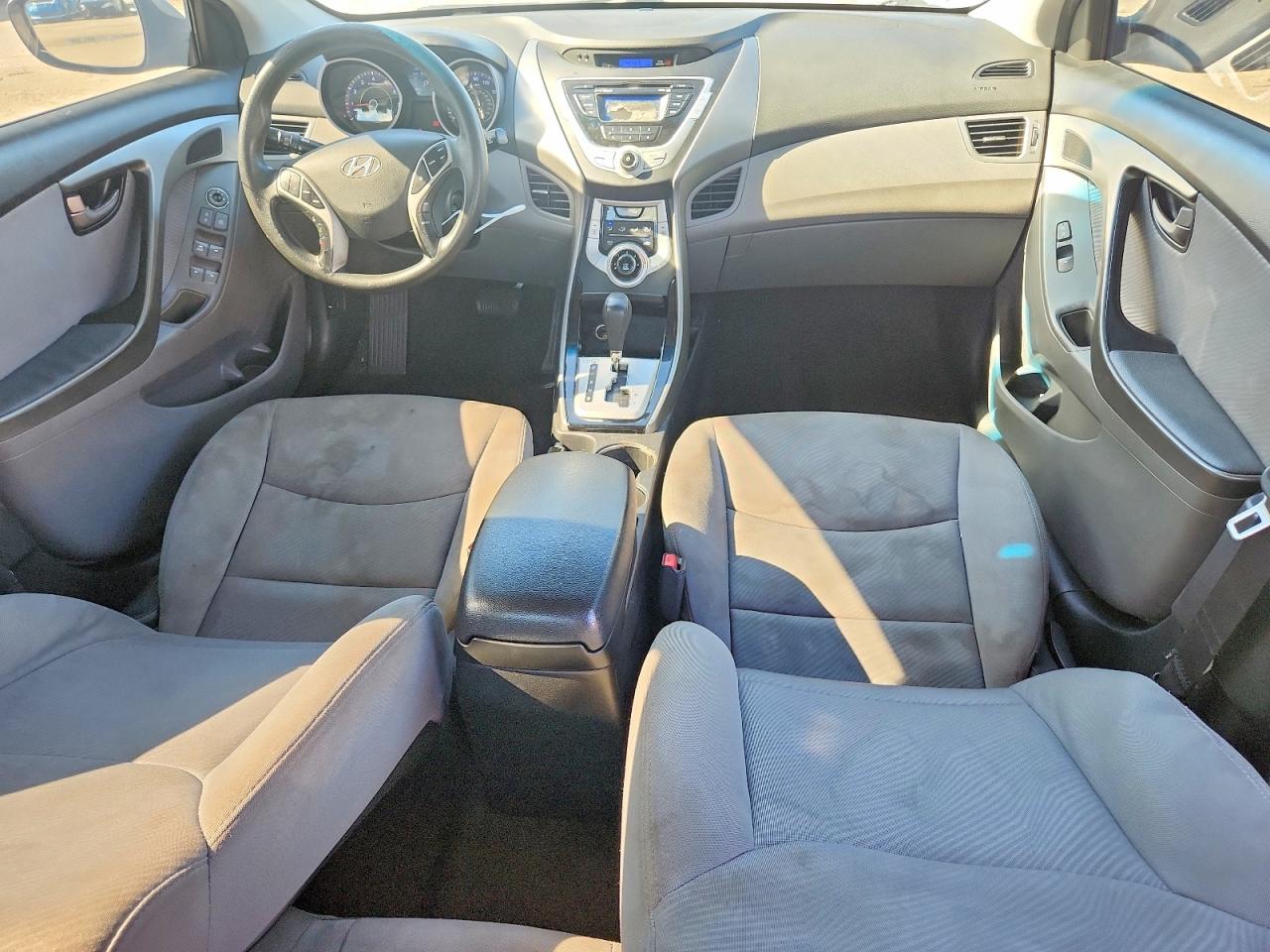 2012 Hyundai Elantra Gls Silver vin: KMHDH4AE4CU386586