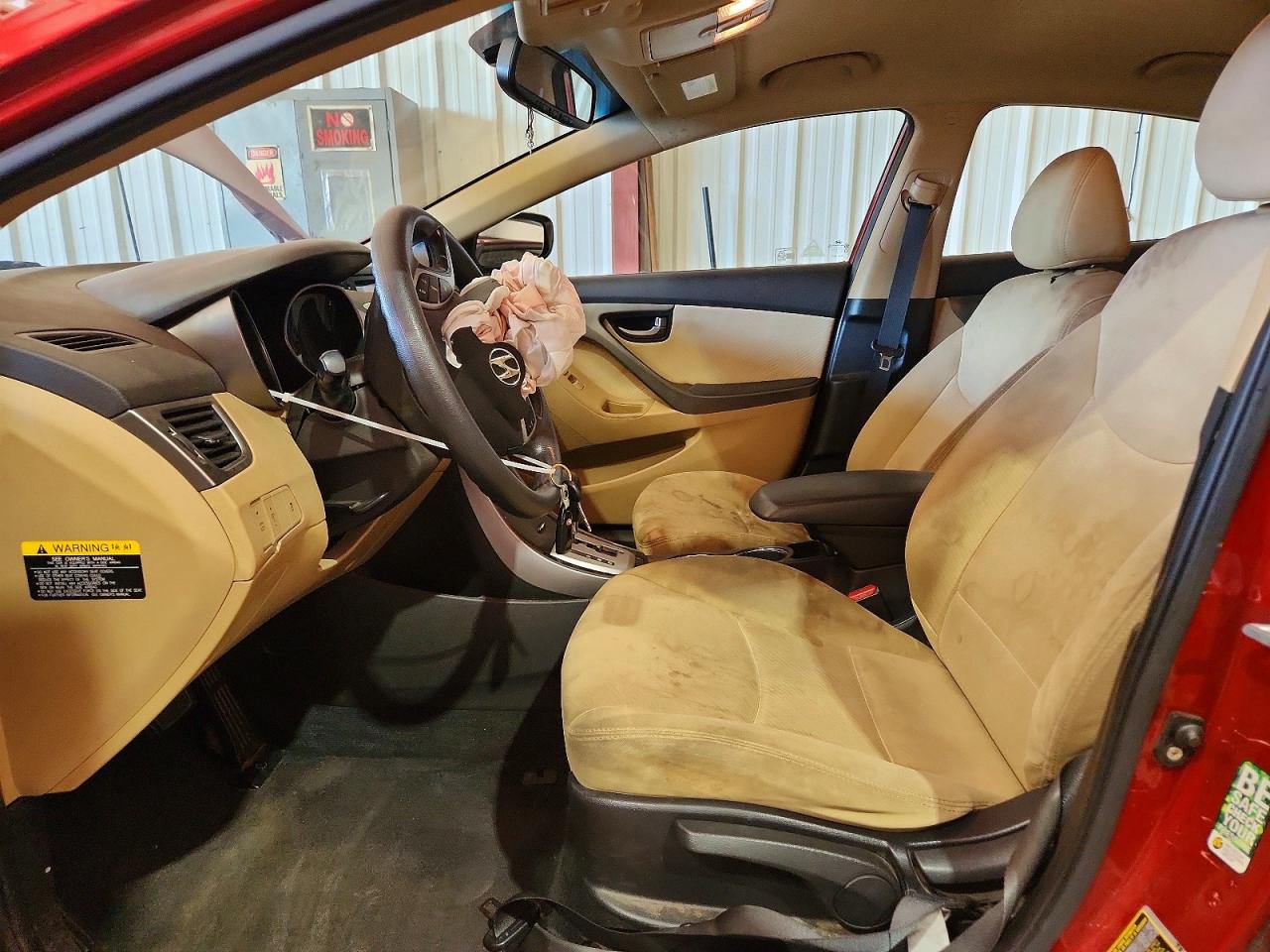 2012 Hyundai Elantra Gls Красный vin: KMHDH4AE4CU420879