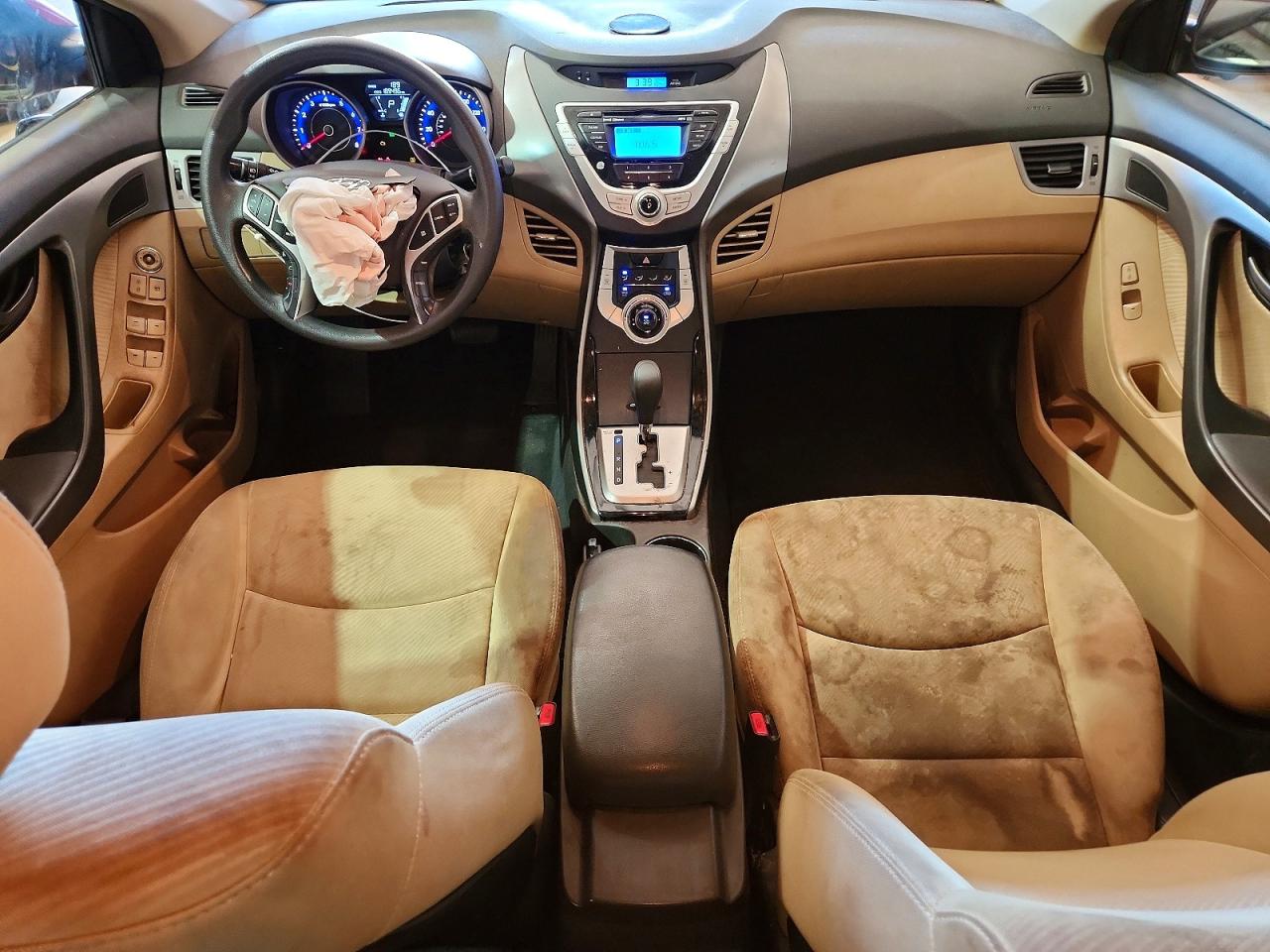 2012 Hyundai Elantra Gls Красный vin: KMHDH4AE4CU420879