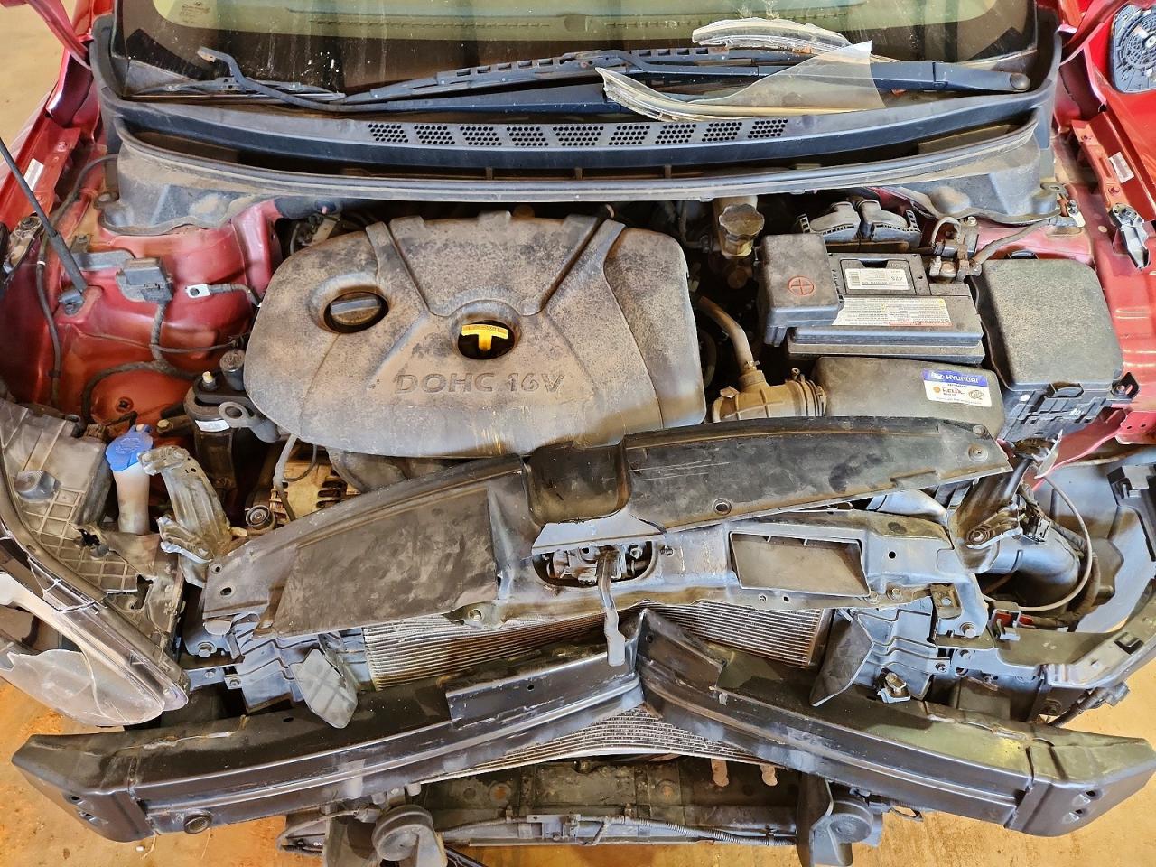 2012 Hyundai Elantra Gls Красный vin: KMHDH4AE4CU420879