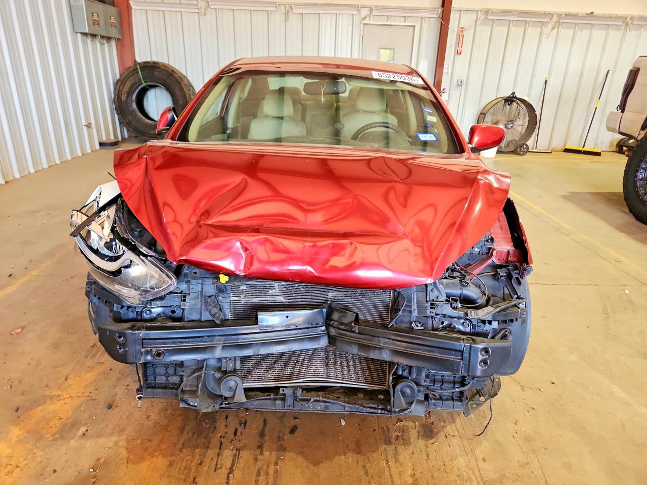 2012 Hyundai Elantra Gls Красный vin: KMHDH4AE4CU420879