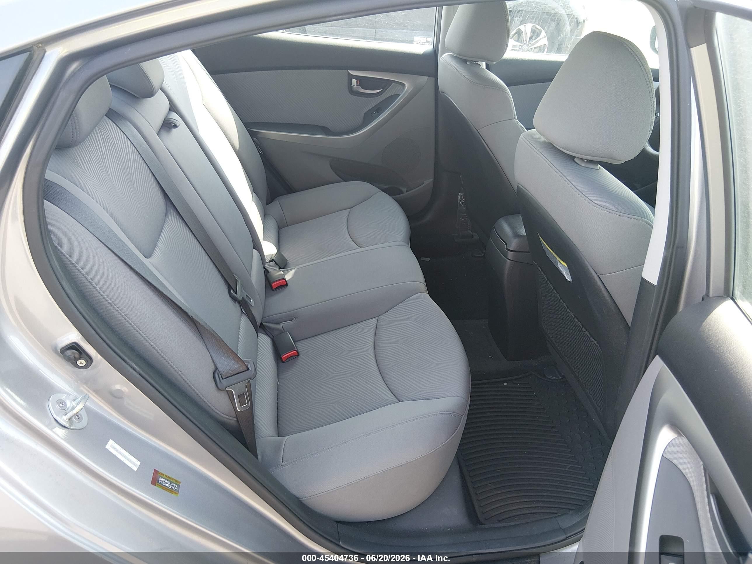 2012 Hyundai Elantra Gls (ulsan Plant) Gray vin: KMHDH4AE4CU421532