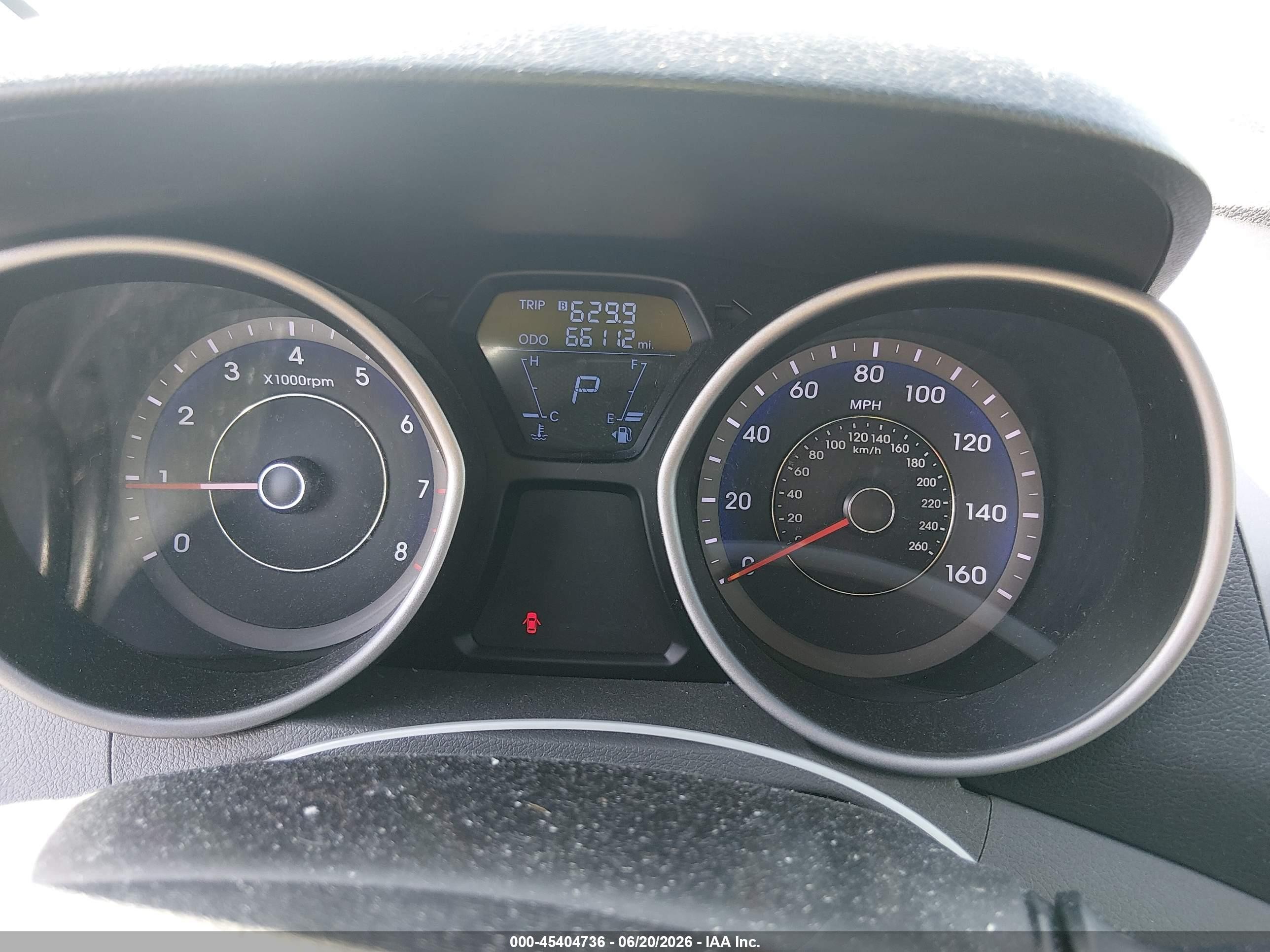 2012 Hyundai Elantra Gls (ulsan Plant) Gray vin: KMHDH4AE4CU421532