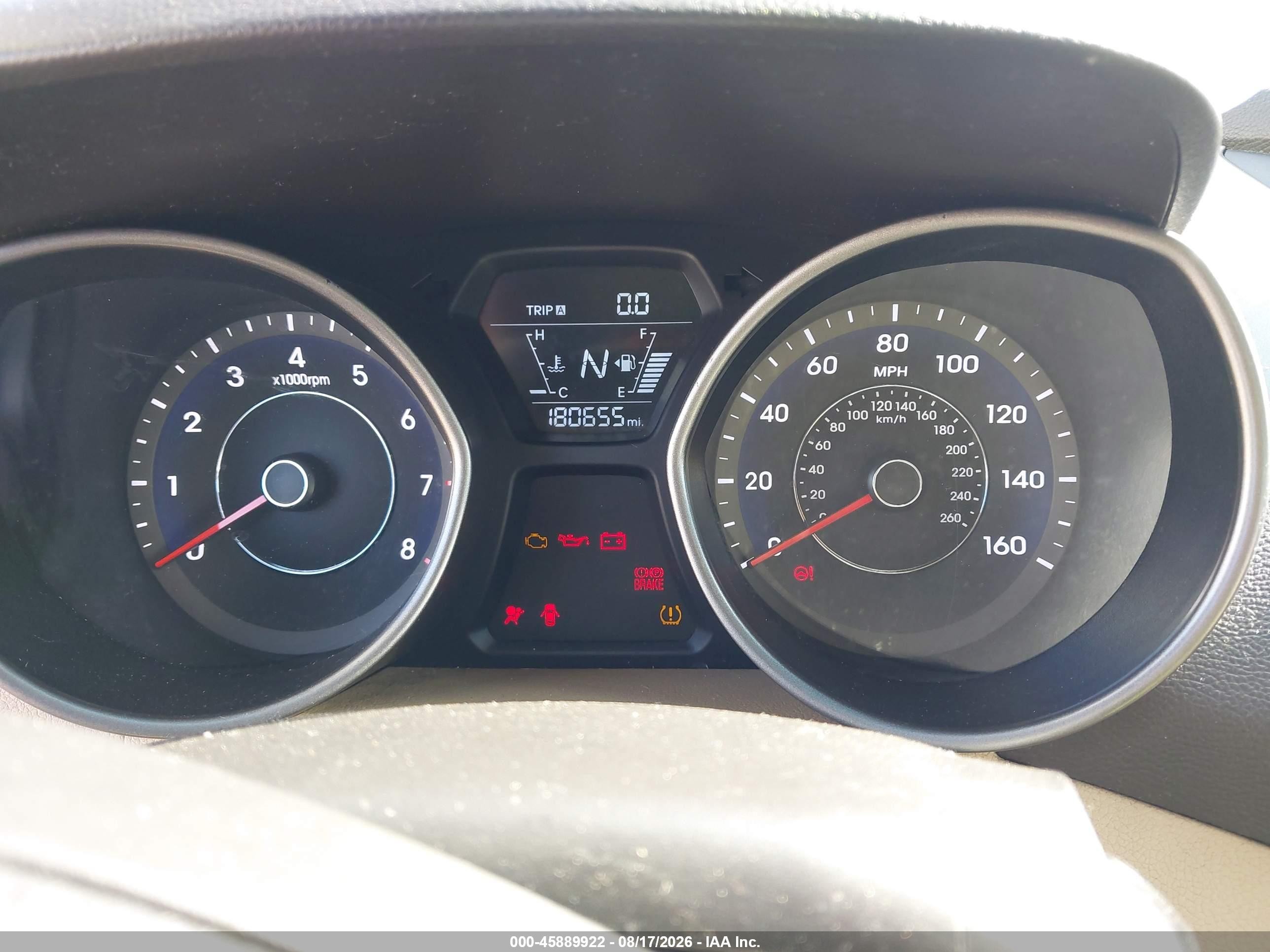 2012 Hyundai Elantra Gls (ulsan Plant) Черный vin: KMHDH4AE4CU432059