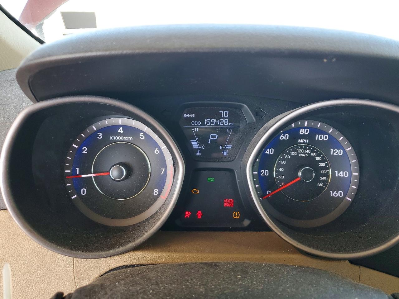 2012 Hyundai Elantra Gls Красный vin: KMHDH4AE4CU435883