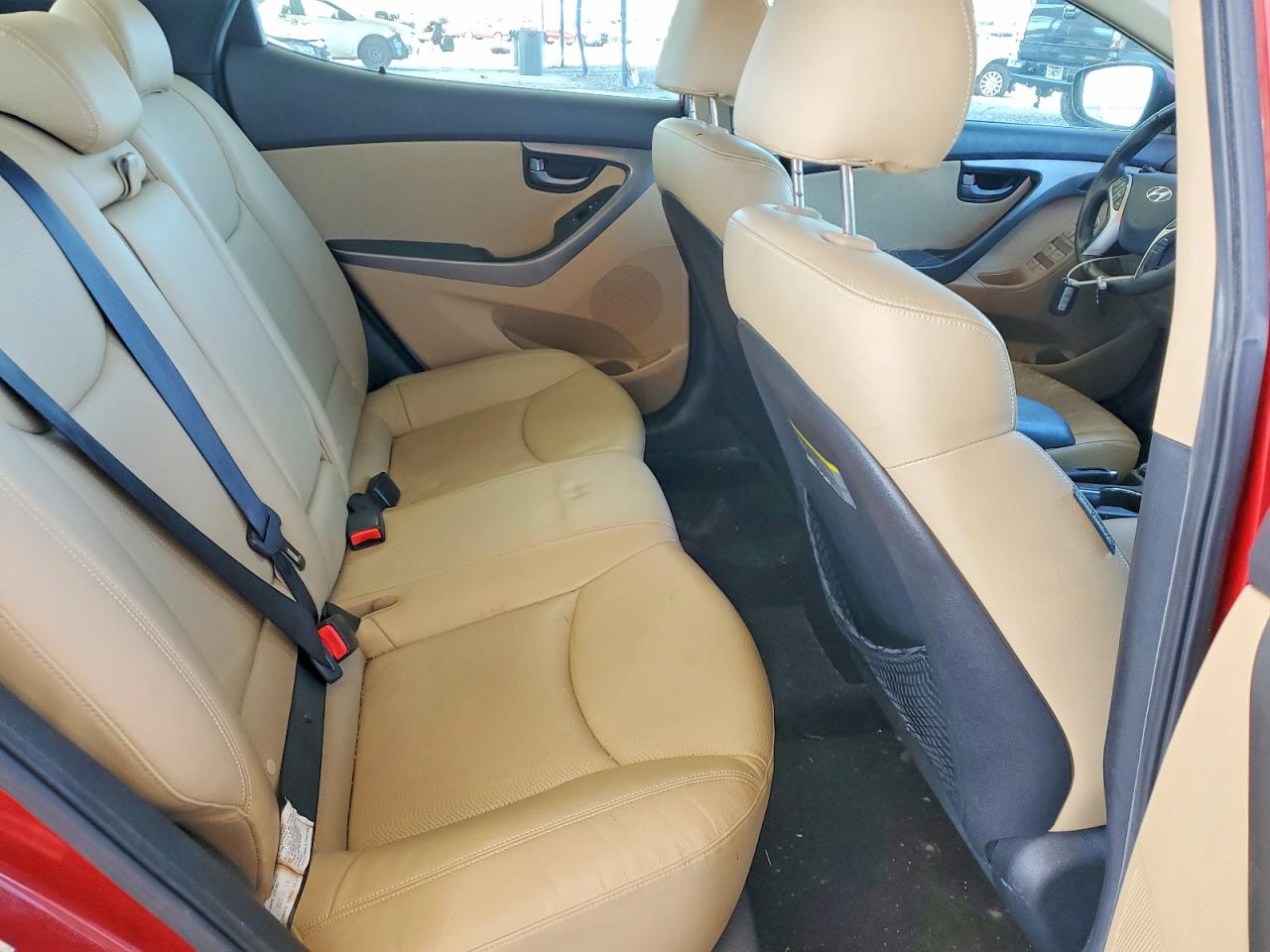 2012 Hyundai Elantra Gls Красный vin: KMHDH4AE4CU435883
