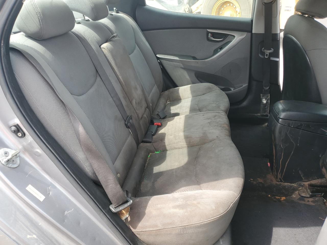2012 Hyundai Elantra Gls Gray vin: KMHDH4AE4CU442459