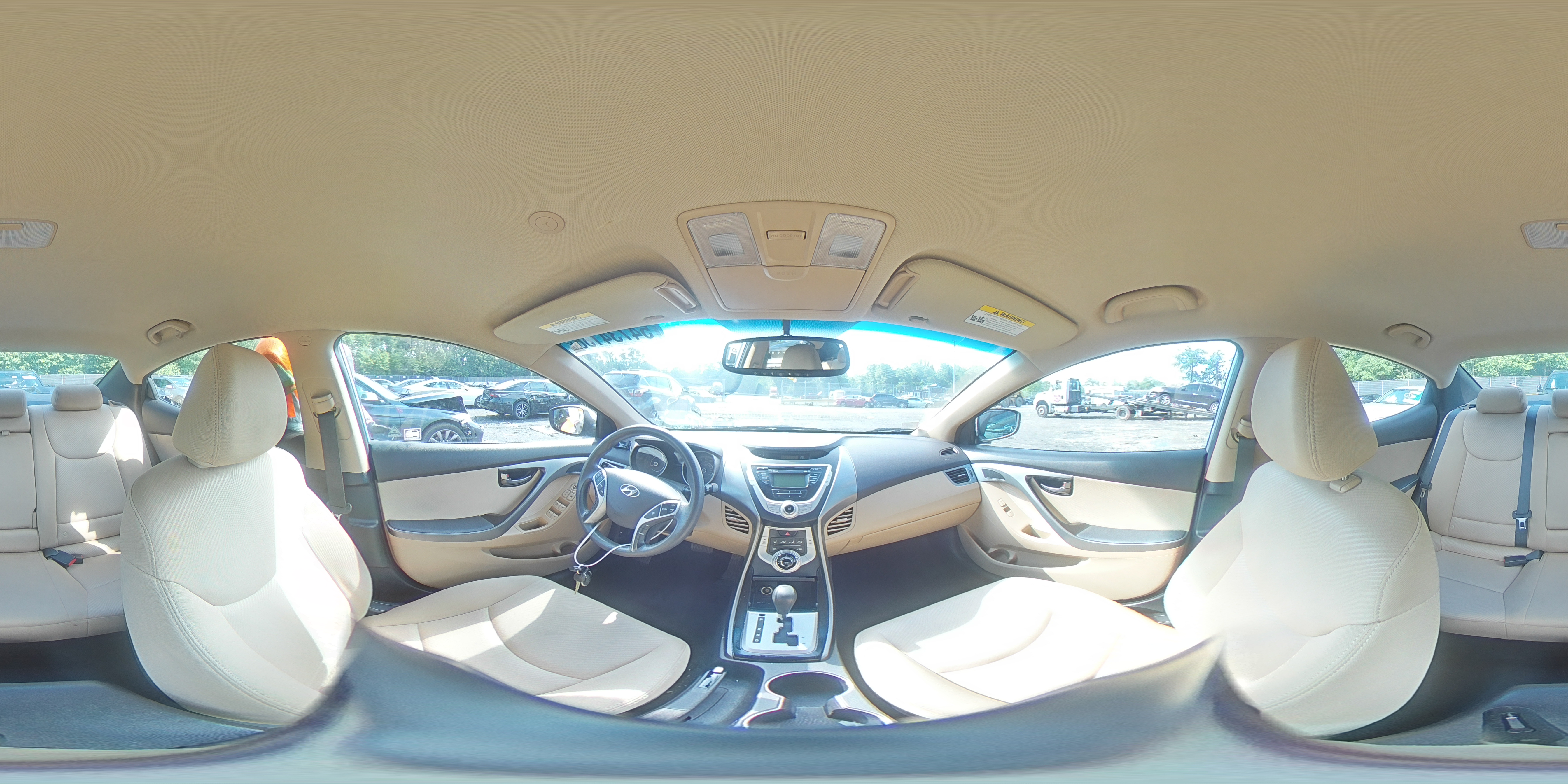 2012 Hyundai Elantra Gls Blue vin: KMHDH4AE4CU449413