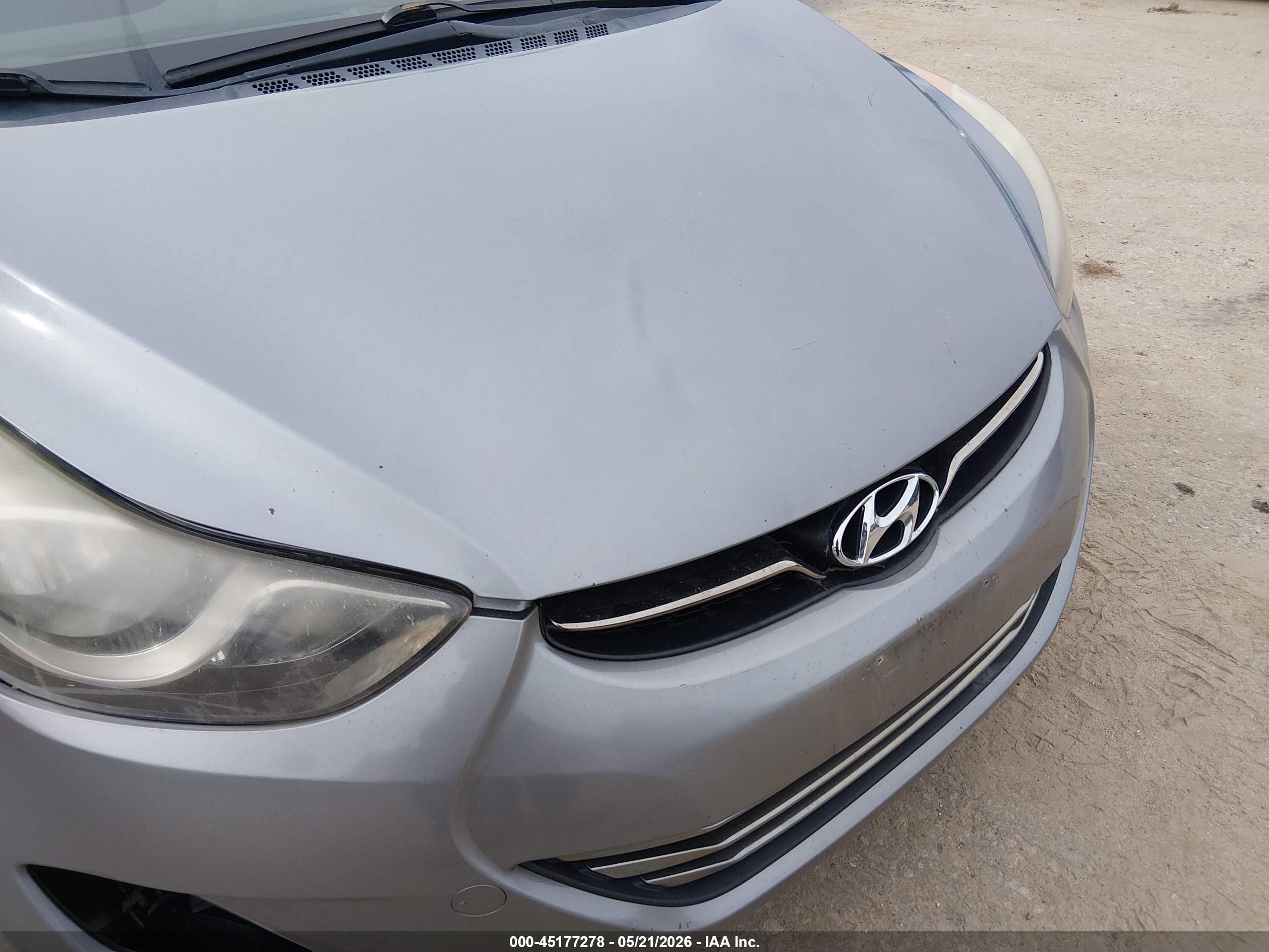 2012 Hyundai Elantra Limited (ulsan Plant) Silver vin: KMHDH4AE4CU475316