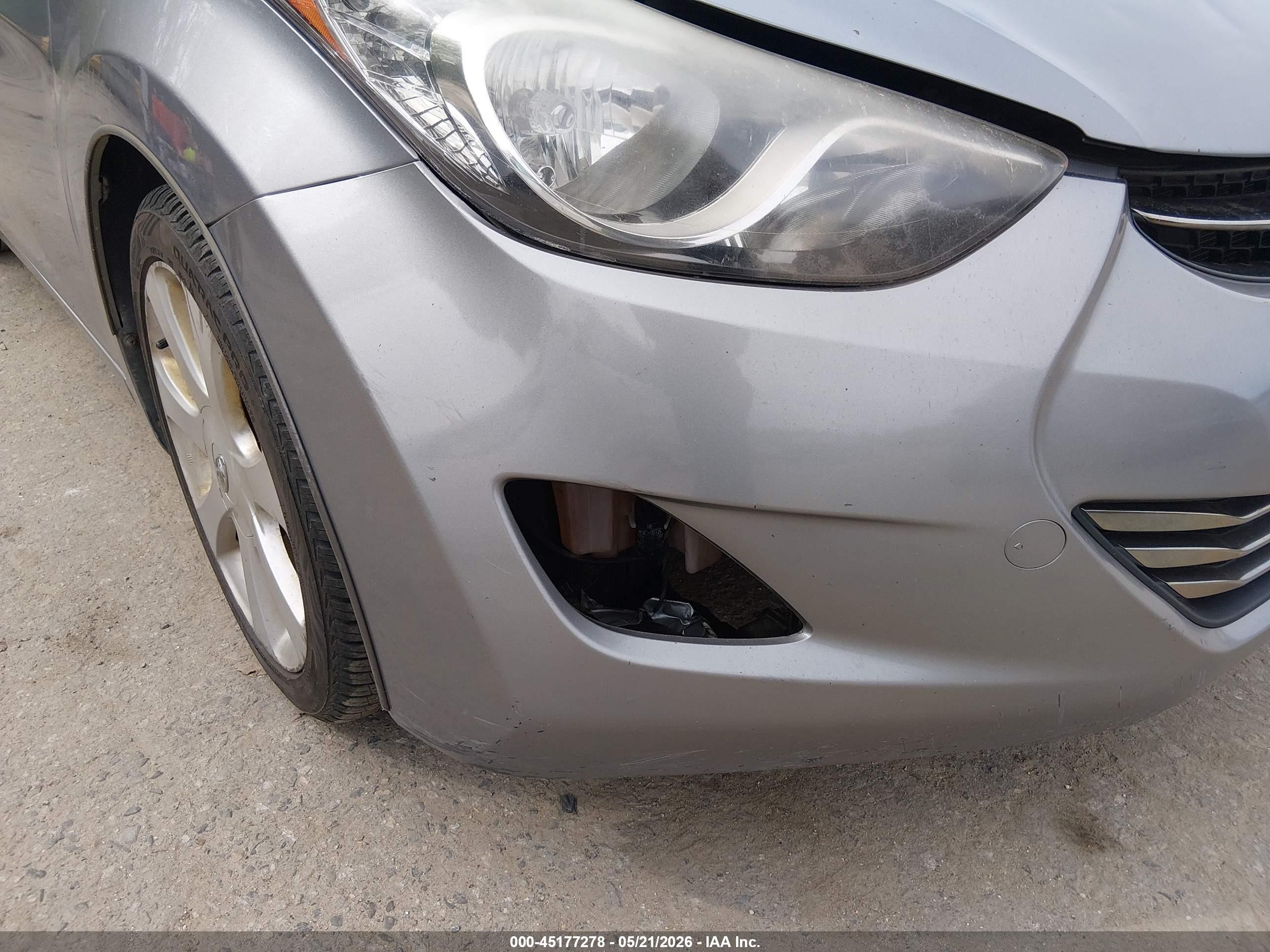 2012 Hyundai Elantra Limited (ulsan Plant) Silver vin: KMHDH4AE4CU475316