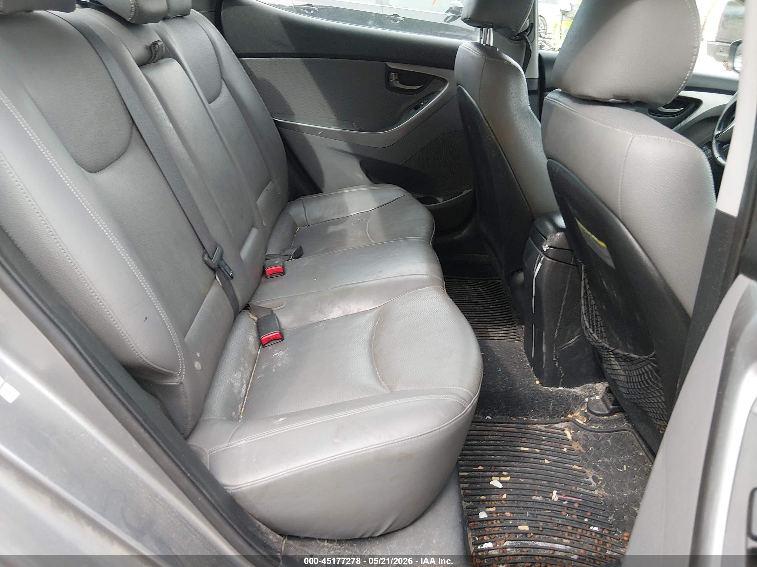 2012 Hyundai Elantra Limited (ulsan Plant) Silver vin: KMHDH4AE4CU475316