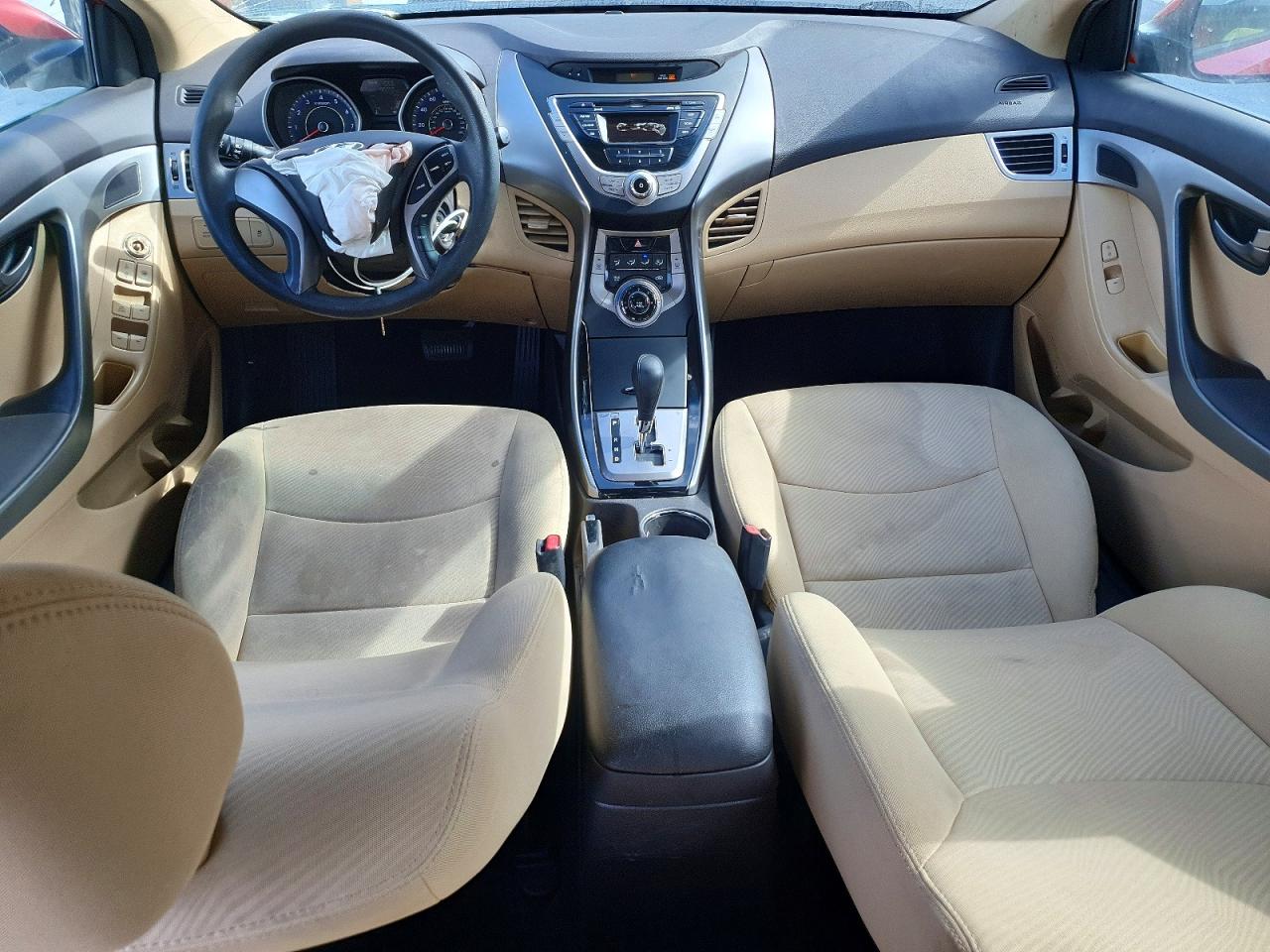 2013 Hyundai Elantra Gls Красный vin: KMHDH4AE4DU481991