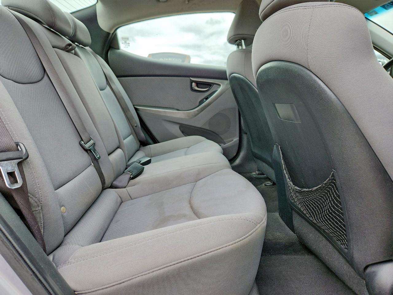 2013 Hyundai Elantra Gls Gray vin: KMHDH4AE4DU486995