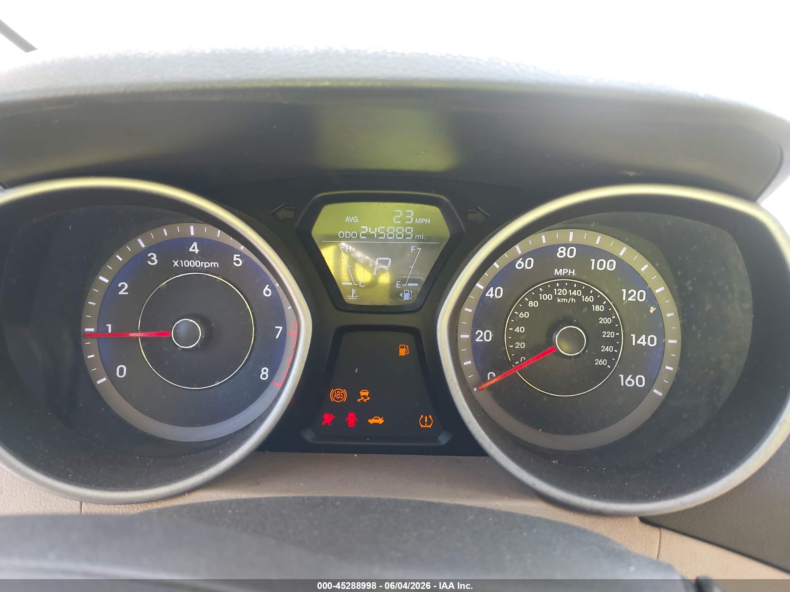 2013 Hyundai Elantra Gls Синий vin: KMHDH4AE4DU491405