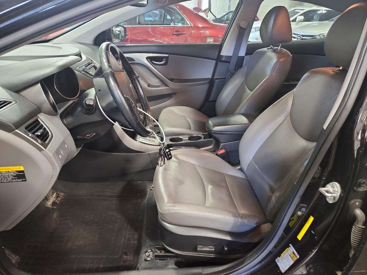 2013 Hyundai Elantra Limited Black vin: KMHDH4AE4DU506310