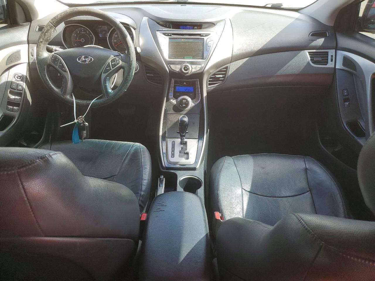 2013 Hyundai Elantra Limited Red vin: KMHDH4AE4DU507330