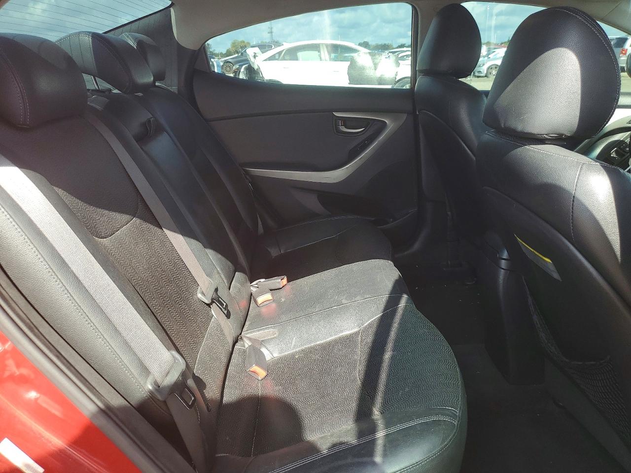 2013 Hyundai Elantra Limited Red vin: KMHDH4AE4DU507330