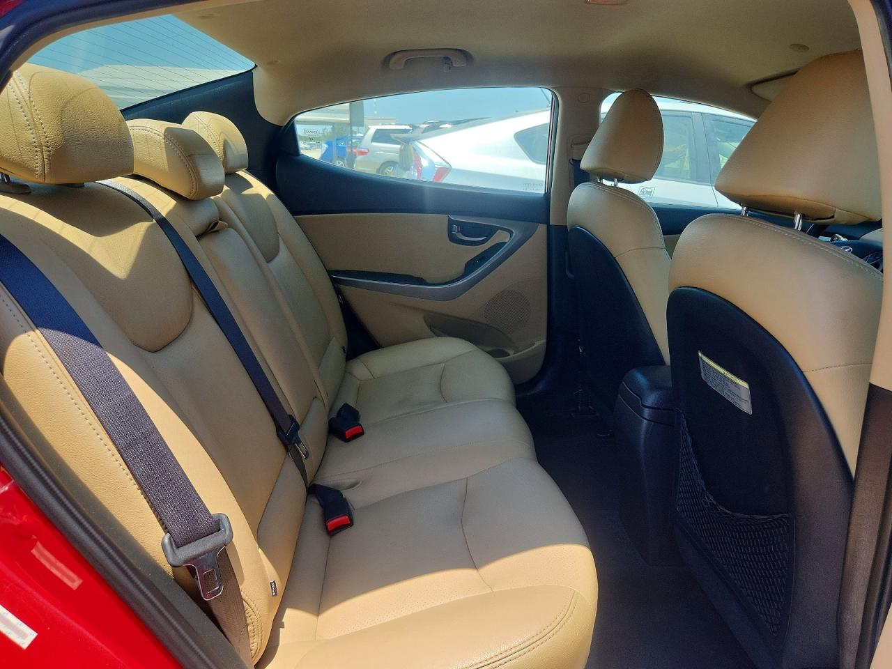 2013 Hyundai Elantra Gls Burgundy vin: KMHDH4AE4DU513628
