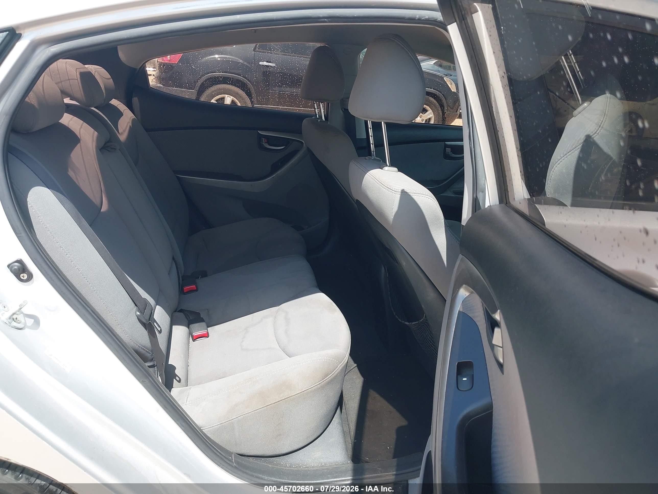 2013 Hyundai Elantra Gls/limited Silver vin: KMHDH4AE4DU529201