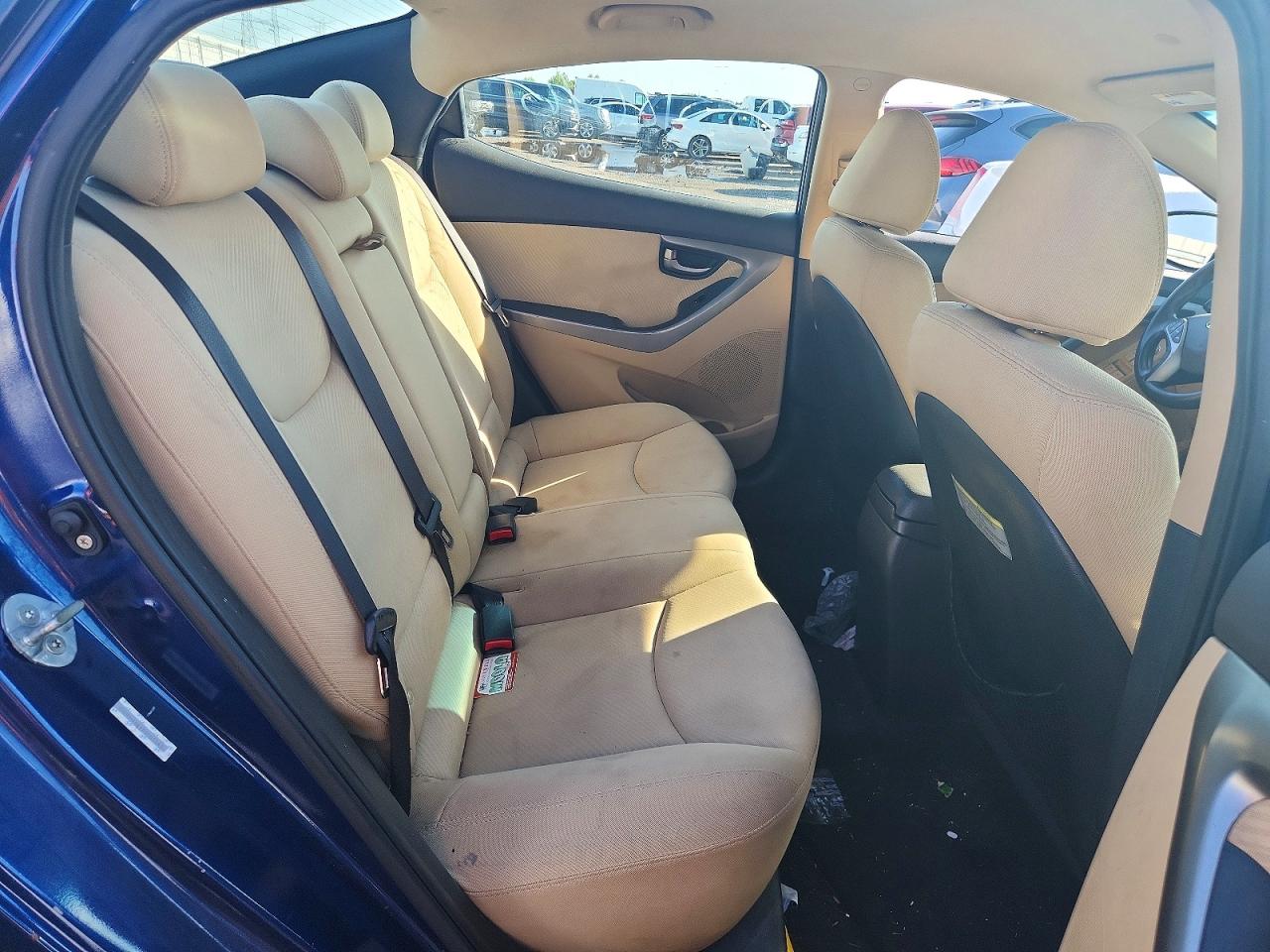2013 Hyundai Elantra Gls Blue vin: KMHDH4AE4DU561243