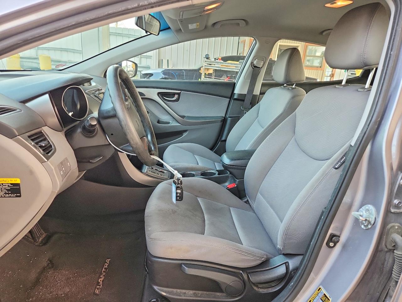 2013 Hyundai Elantra Gls Silver vin: KMHDH4AE4DU576423