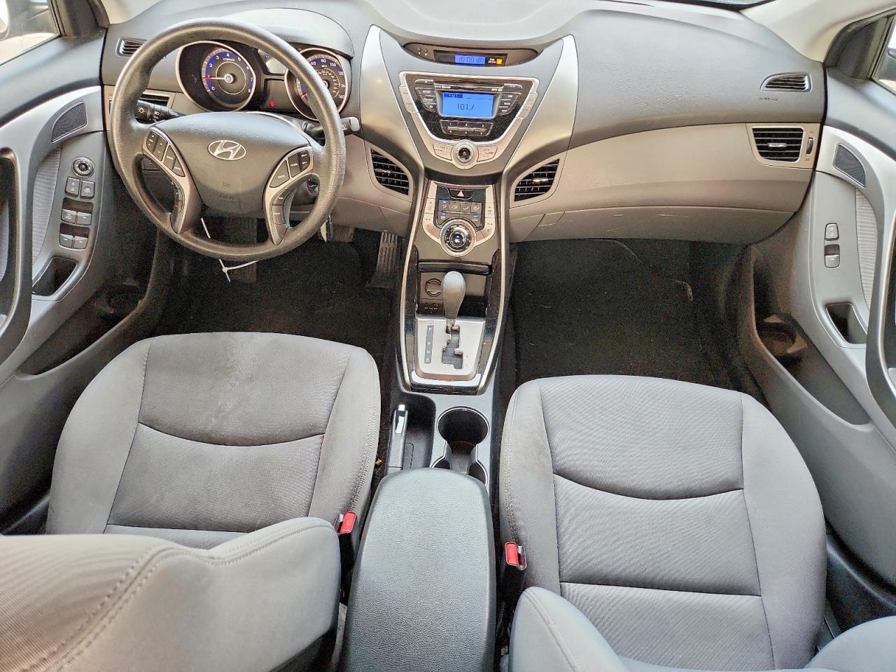 2013 Hyundai Elantra Gls Silver vin: KMHDH4AE4DU576423