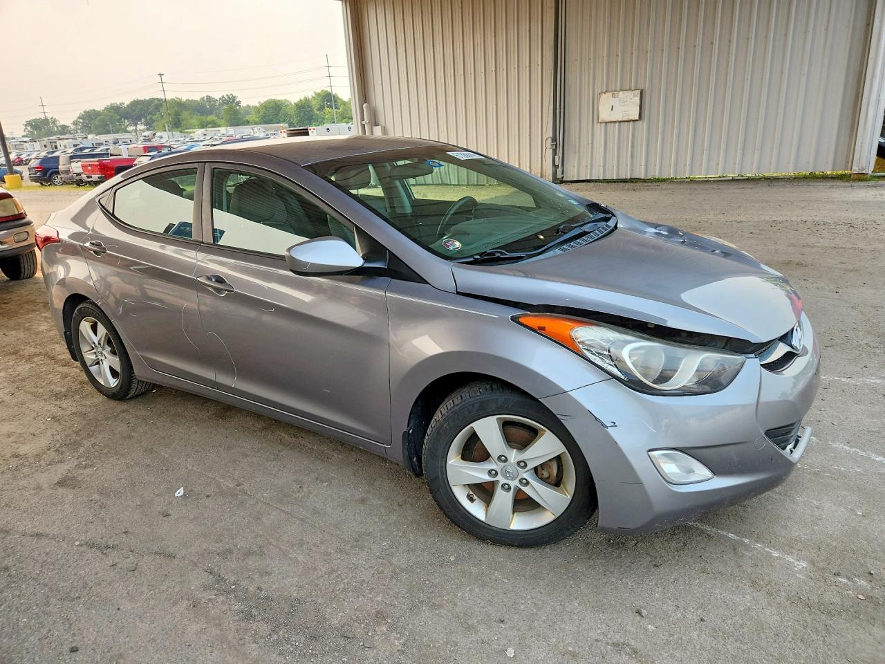 2013 Hyundai Elantra Gls Silver vin: KMHDH4AE4DU576423