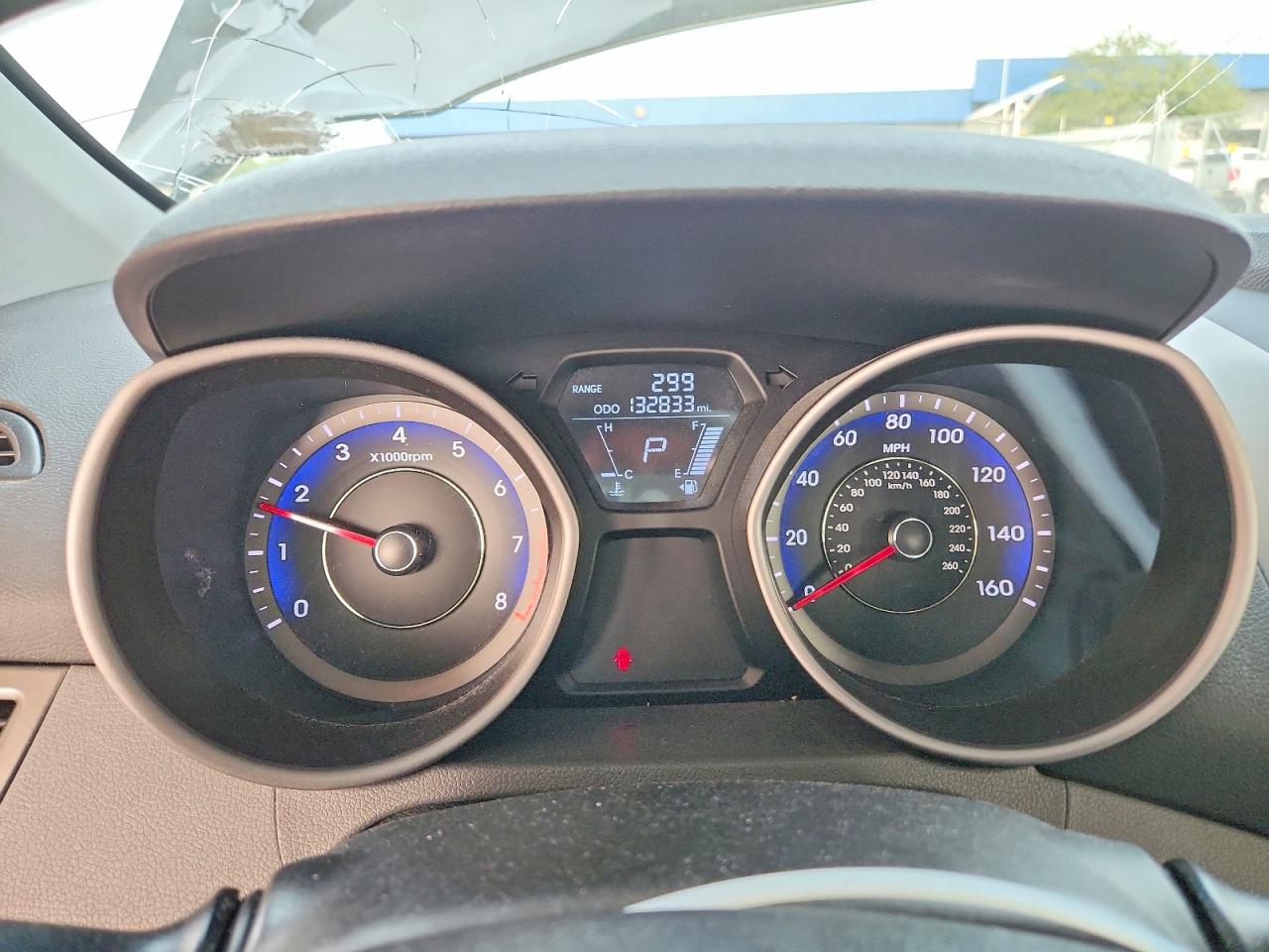 2013 Hyundai Elantra Gls Silver vin: KMHDH4AE4DU576423